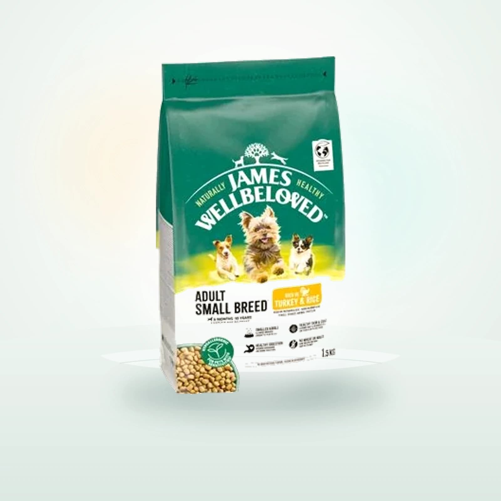 James Wellbeloved Small Breed Hypoallergenic Turkey