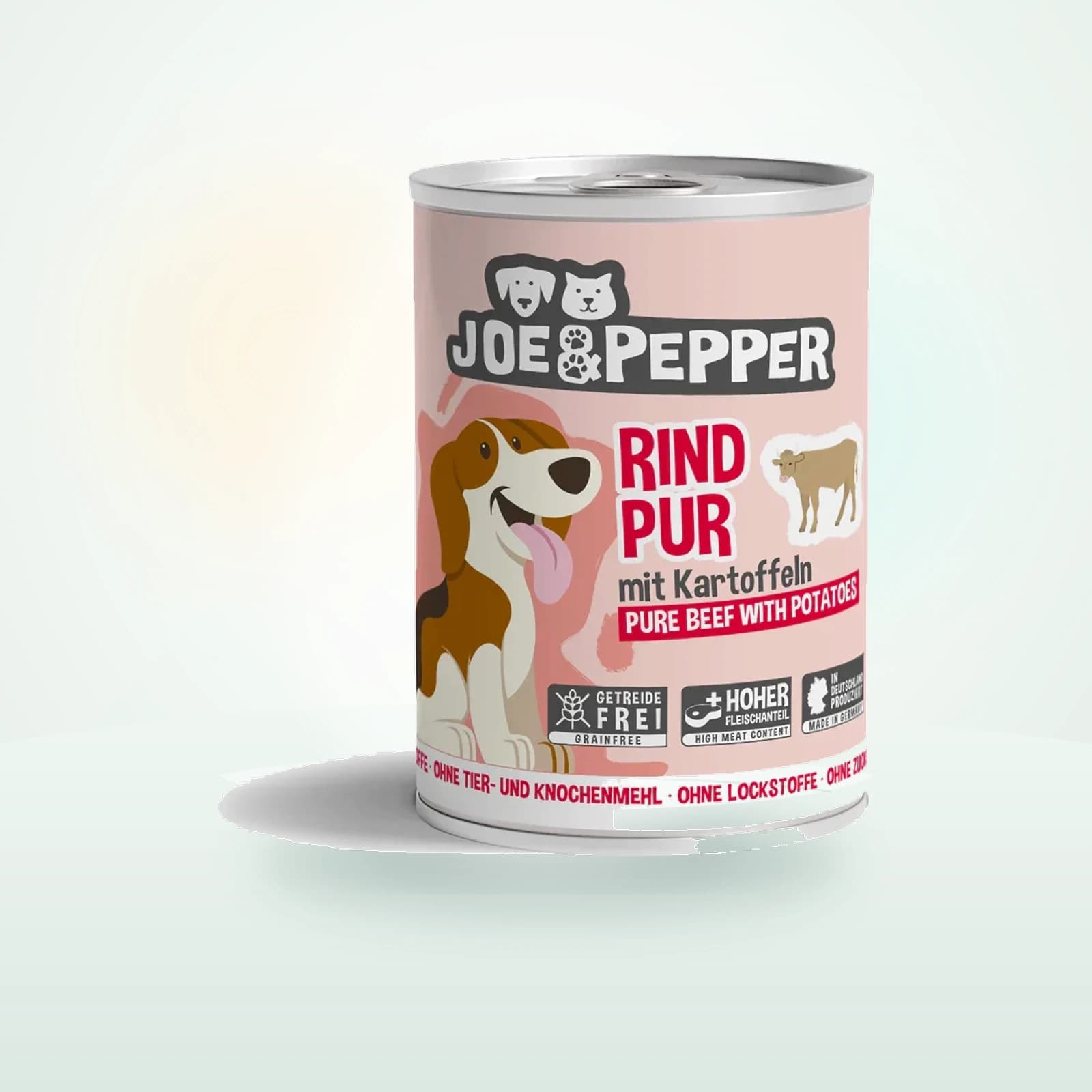 Joe & Pepper Dog Tin - Pure Beef with Potato