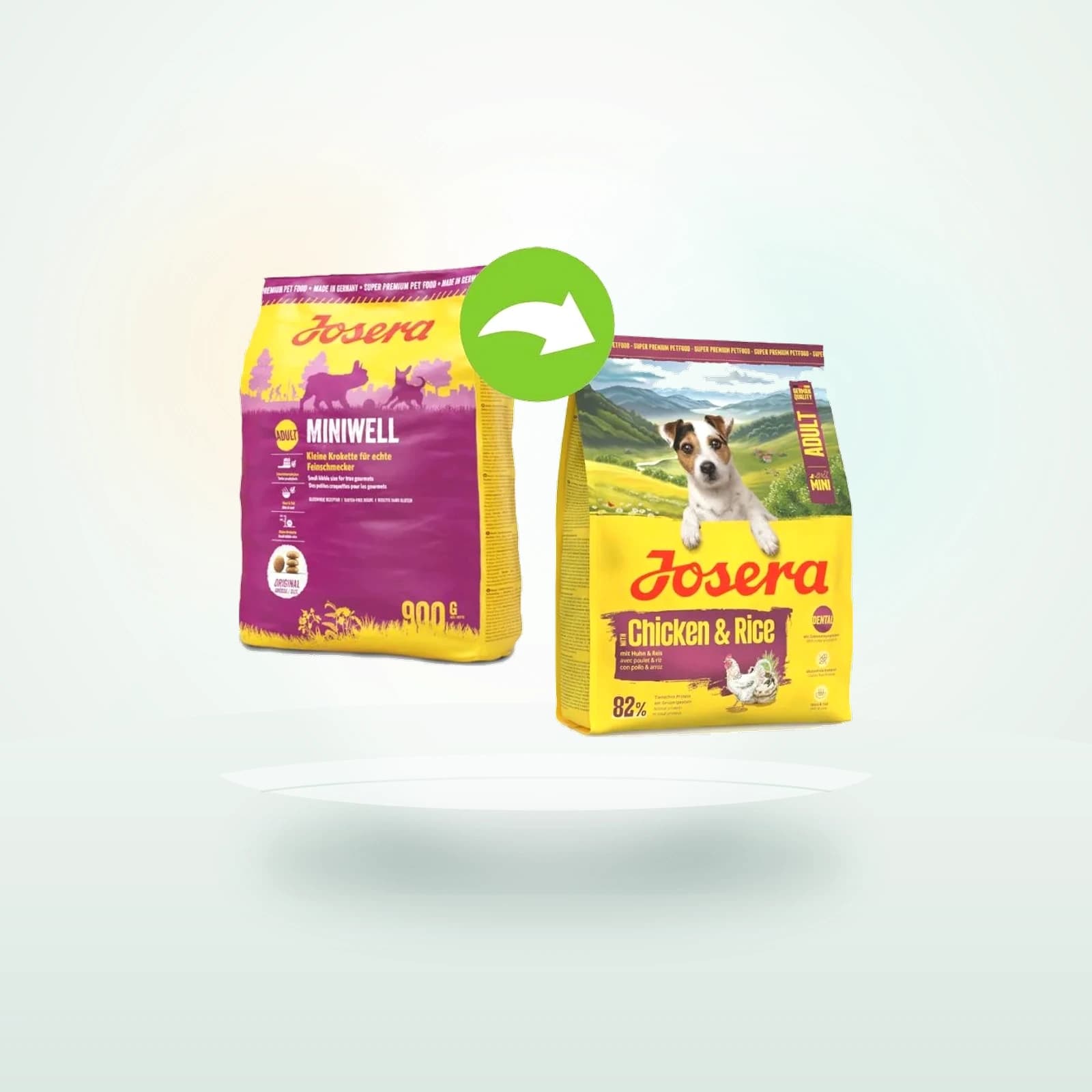 Josera Mini Adult piščanec & riž