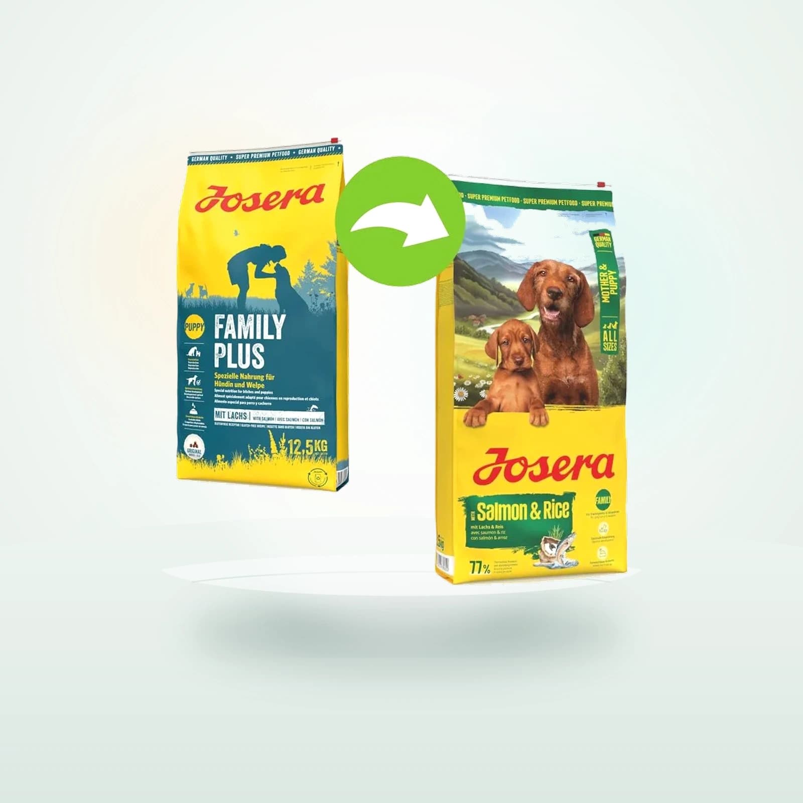 Josera Mother & Puppy med lax & ris