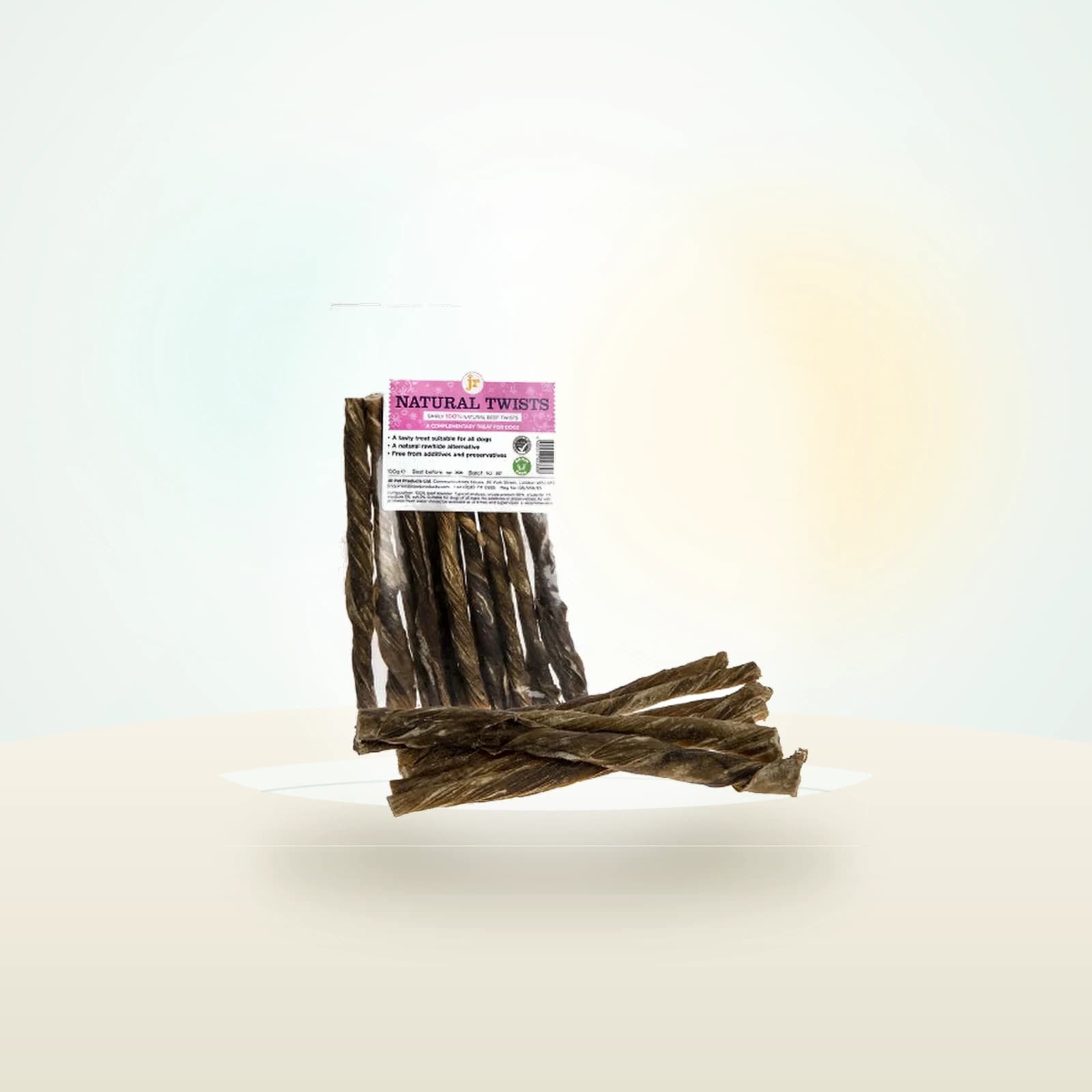 JR Pet Products Natural Beef Twists Chews For Dogs