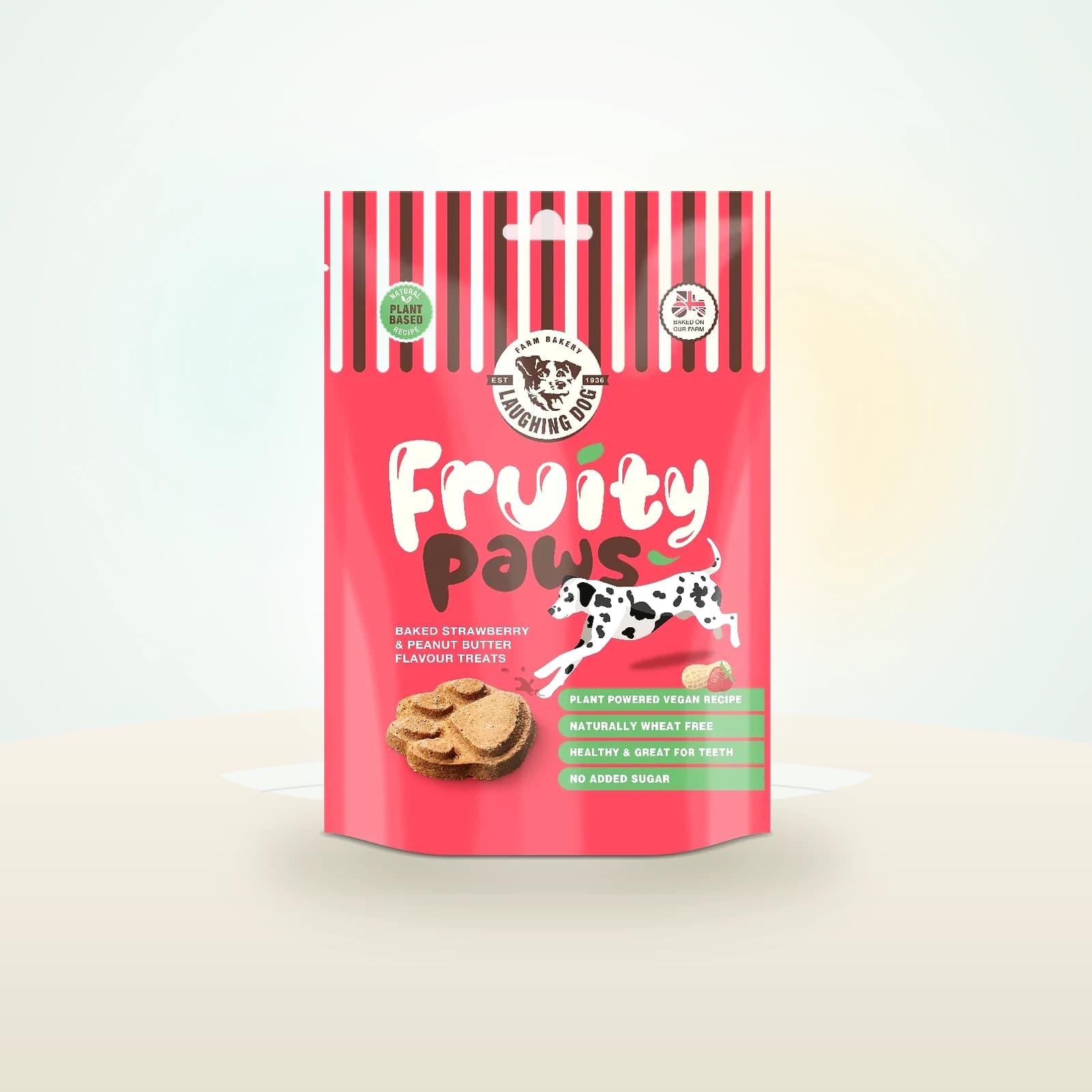 Laughing Dog Fruity Paws Vegan Dog Treats