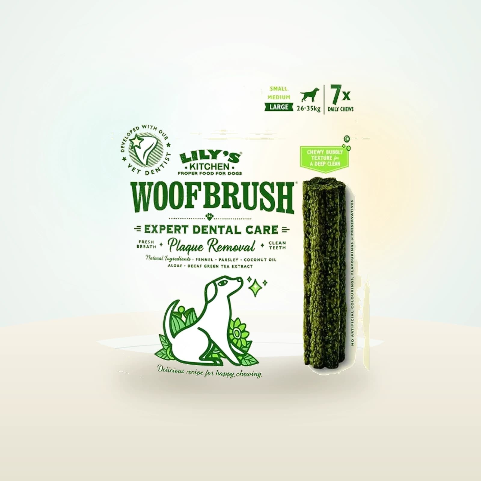 Lily's Kitchen Woofbrush dental chew for large dogs