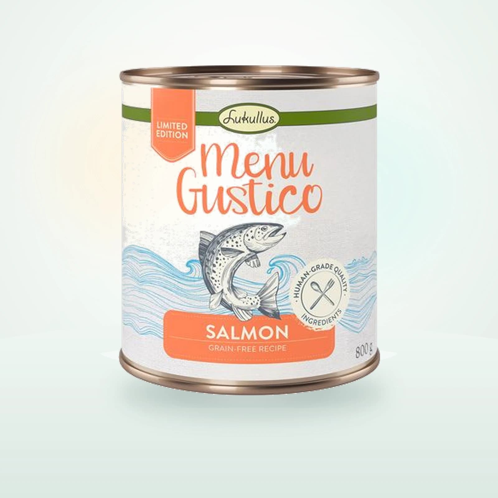 Lukullus Menu Gustico – losos s mrkvou, lucernou a špenátom