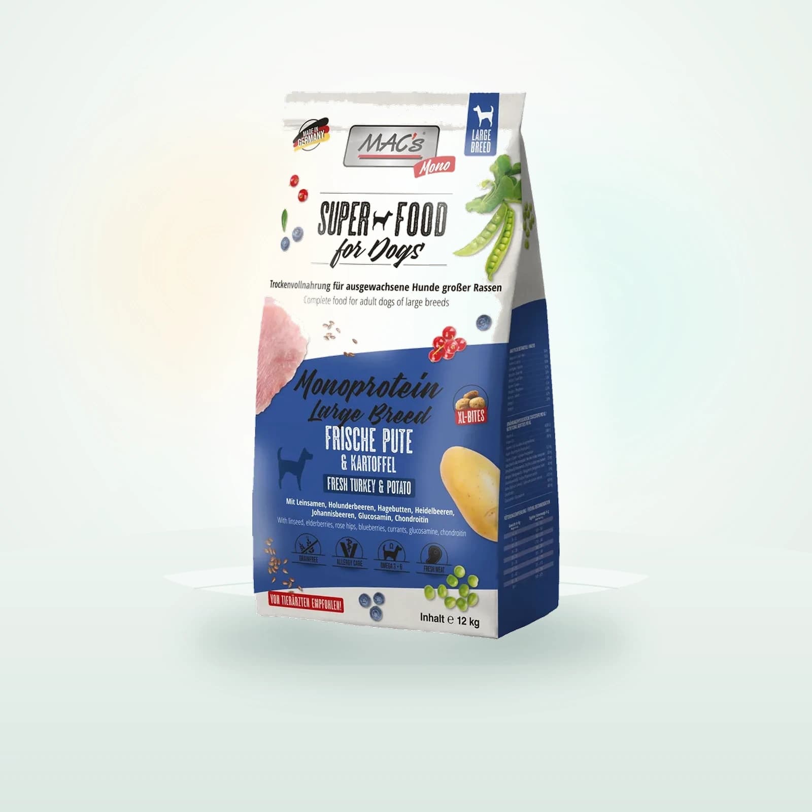 MAC's Monoprotein Large Breed Dog Food