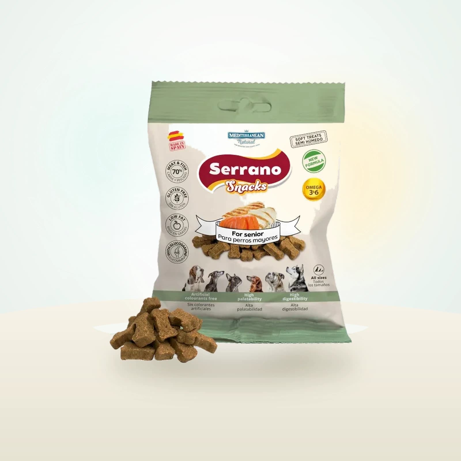 Mediterranean Natural Serrano Bocaditos Senior