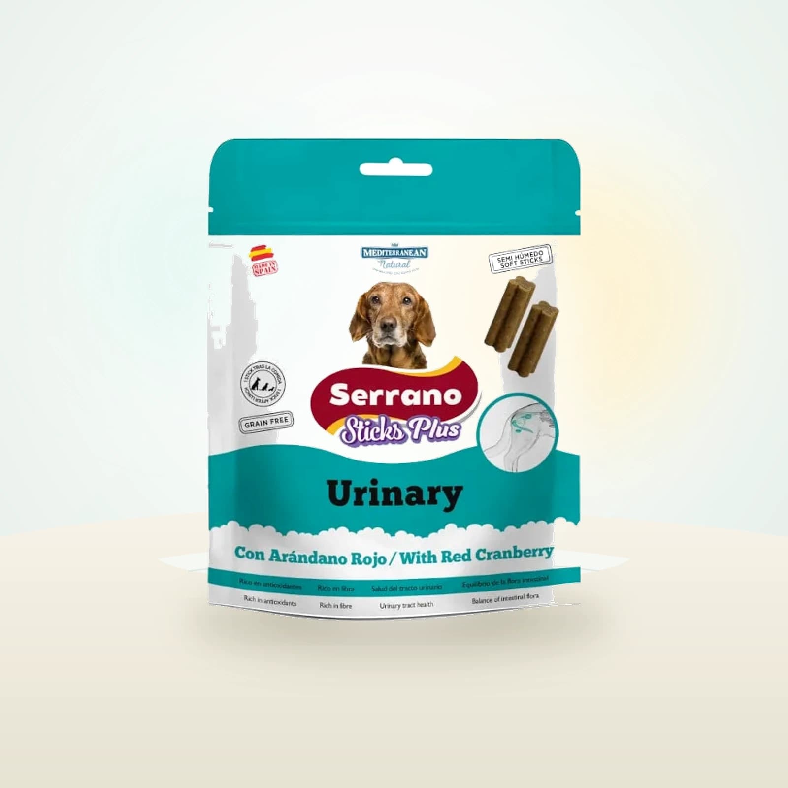 Mediterranean Natural Serrano Palitos Functional Urinary
