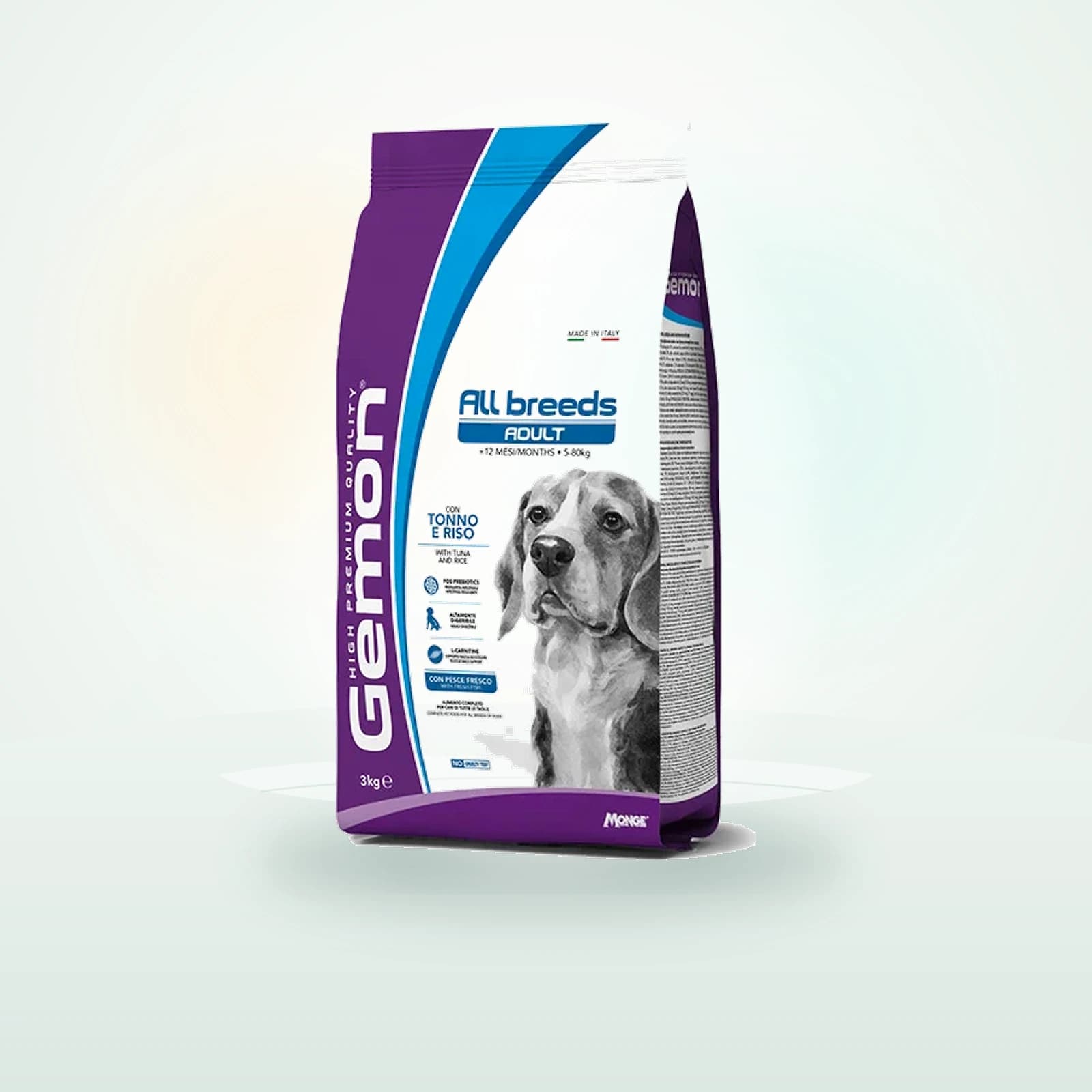 Monge Gemon All Breeds Adult con Tonno e Riso - Monge.it