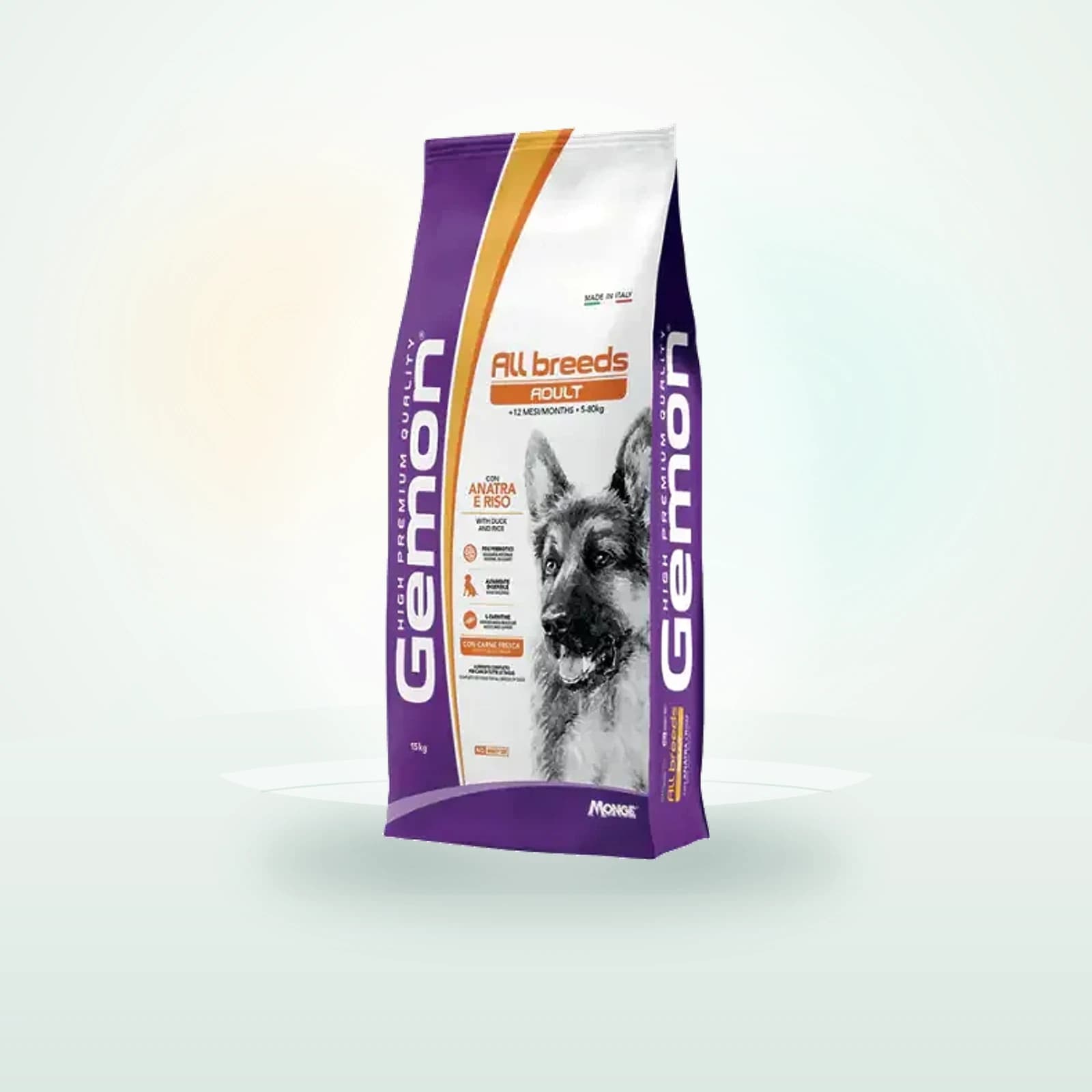 Monge Gemon Gemon All Breeds Adult con Anatra e Riso