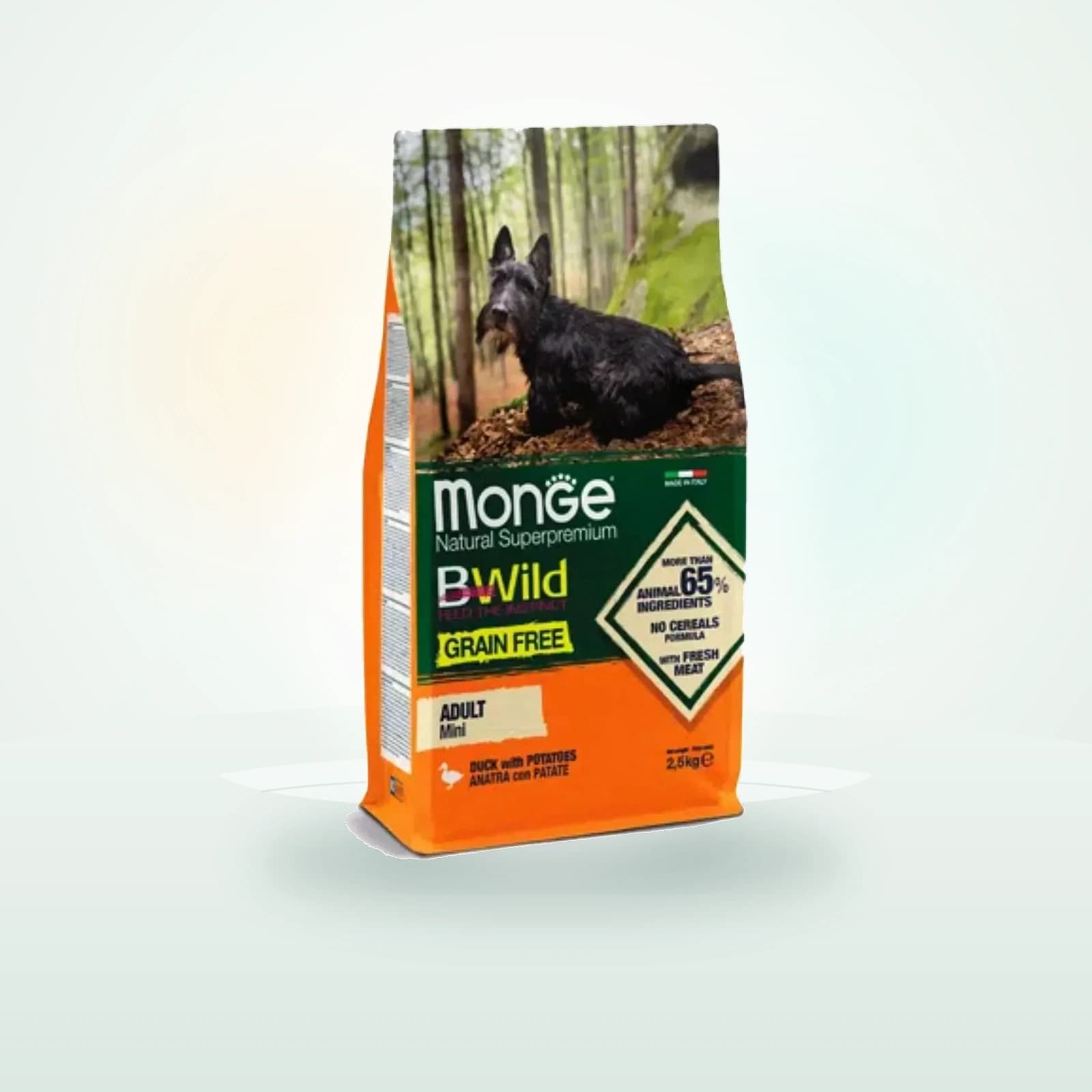 Monge Natural Superpremium BWild Adult Mini con Anatra