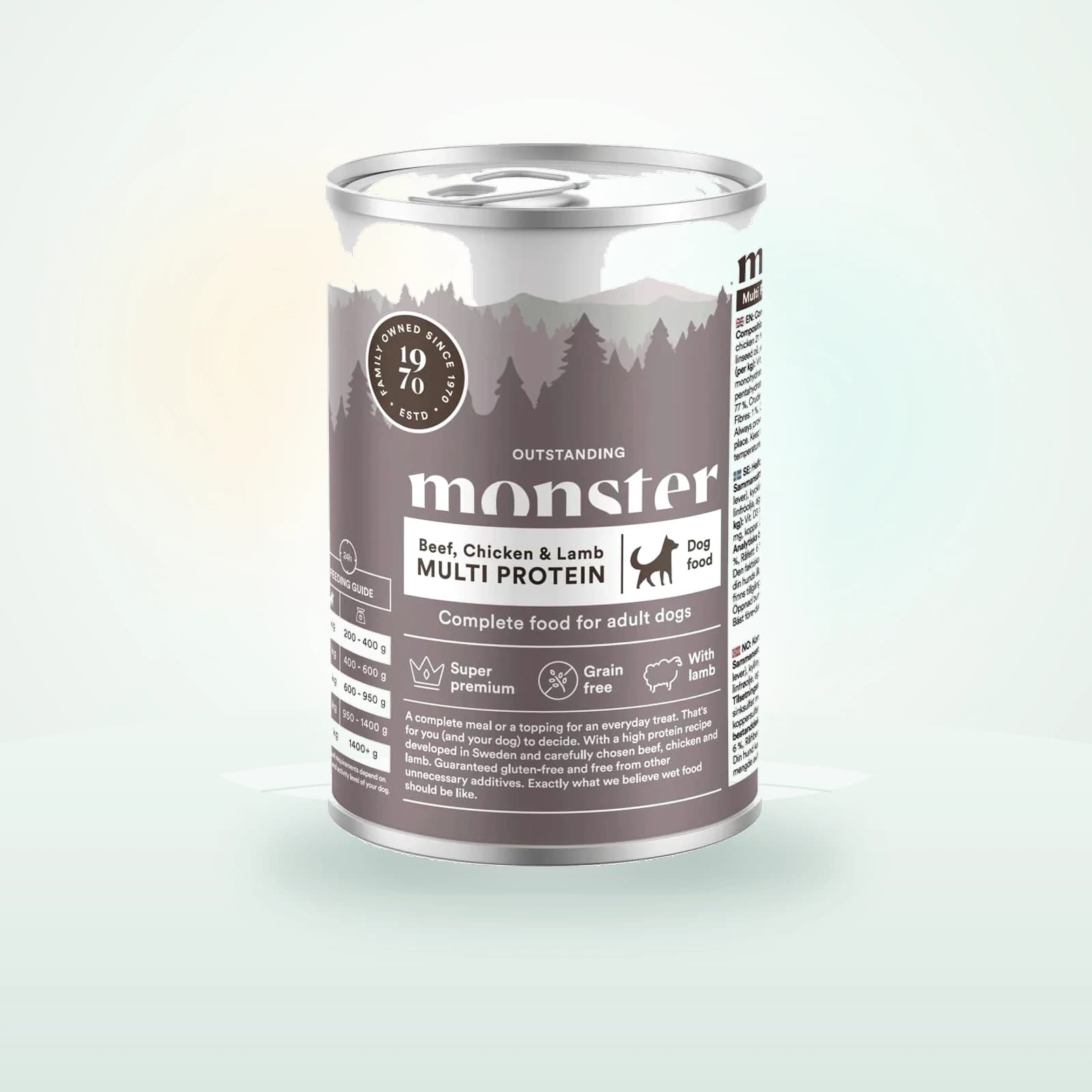 Monster Dog Adult Beef, Chicken & Lamb