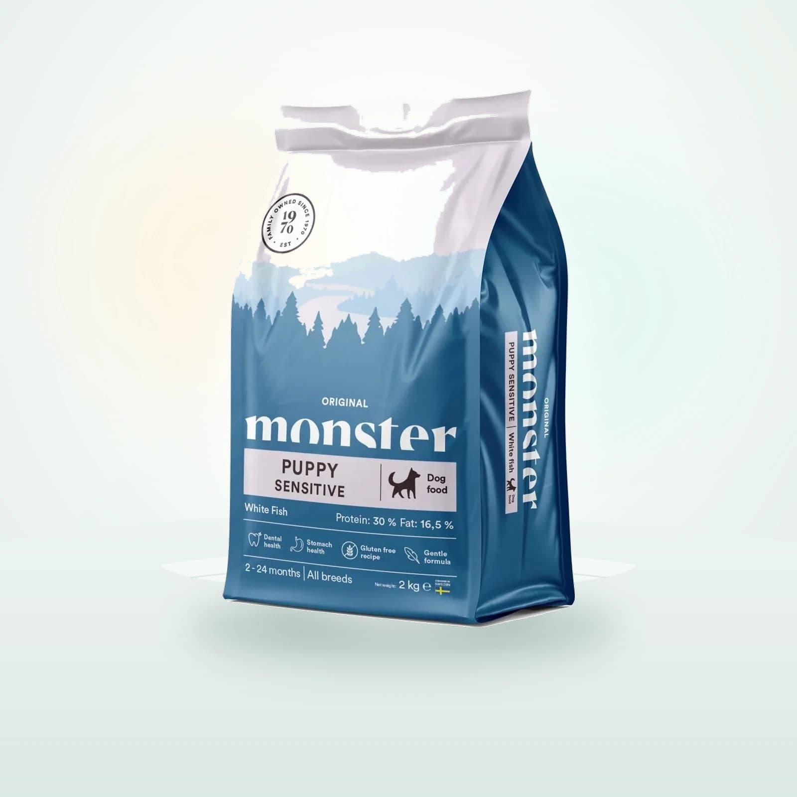 Monster Dog Puppy Sensitive White Fish