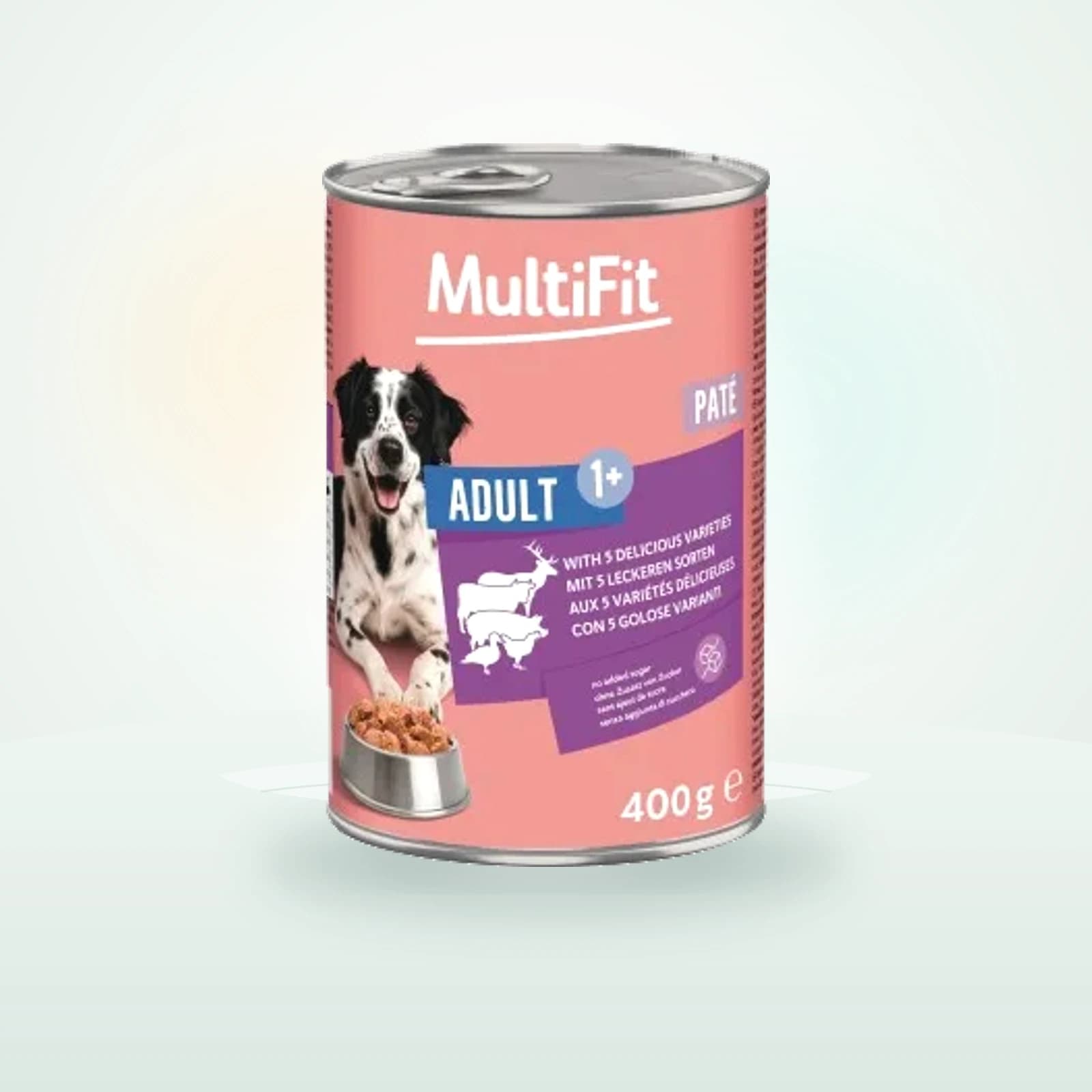 MultiFit FIT+FUN Pastete 5 leckere Sorten