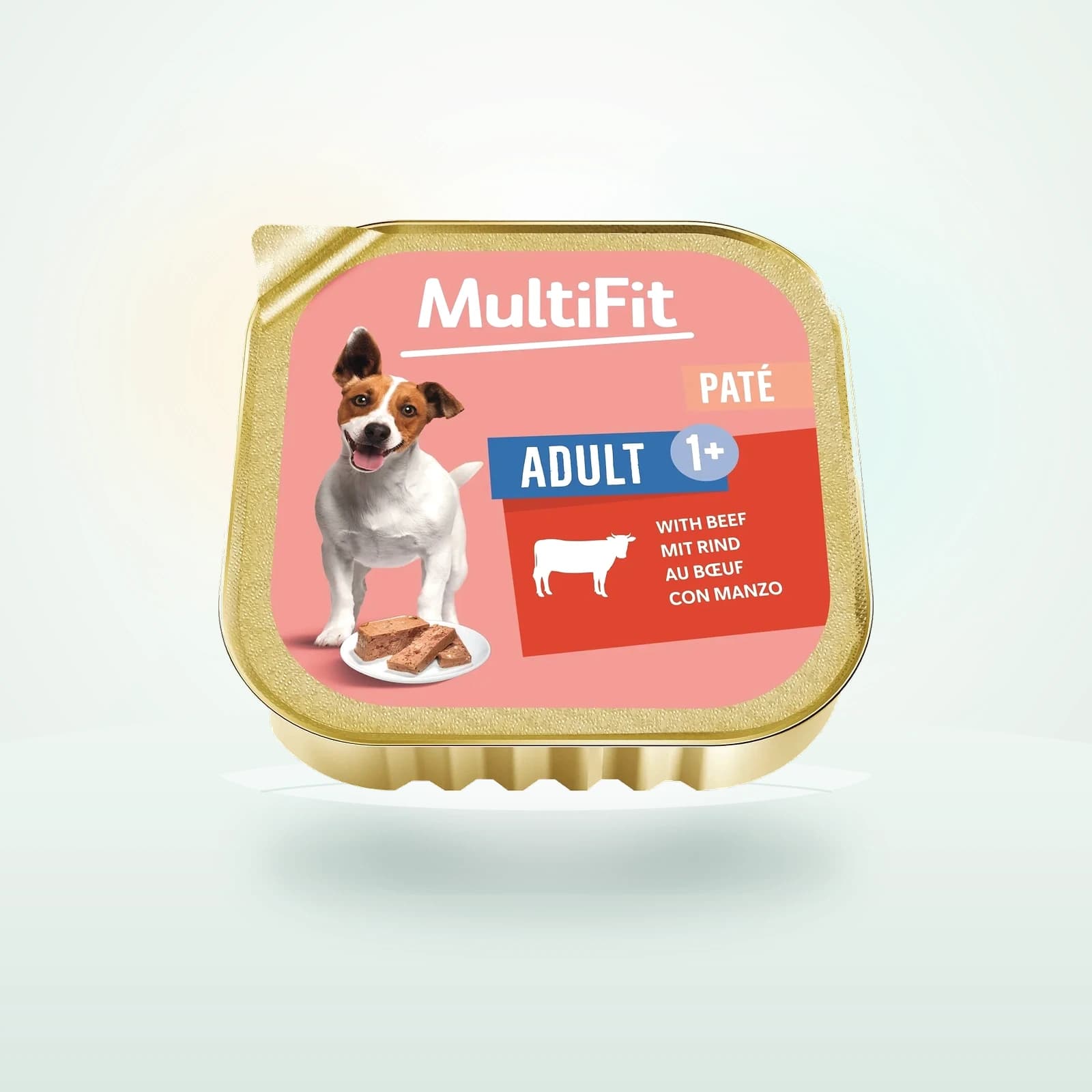 MultiFit Nassfutter Hund Pastete Rind
