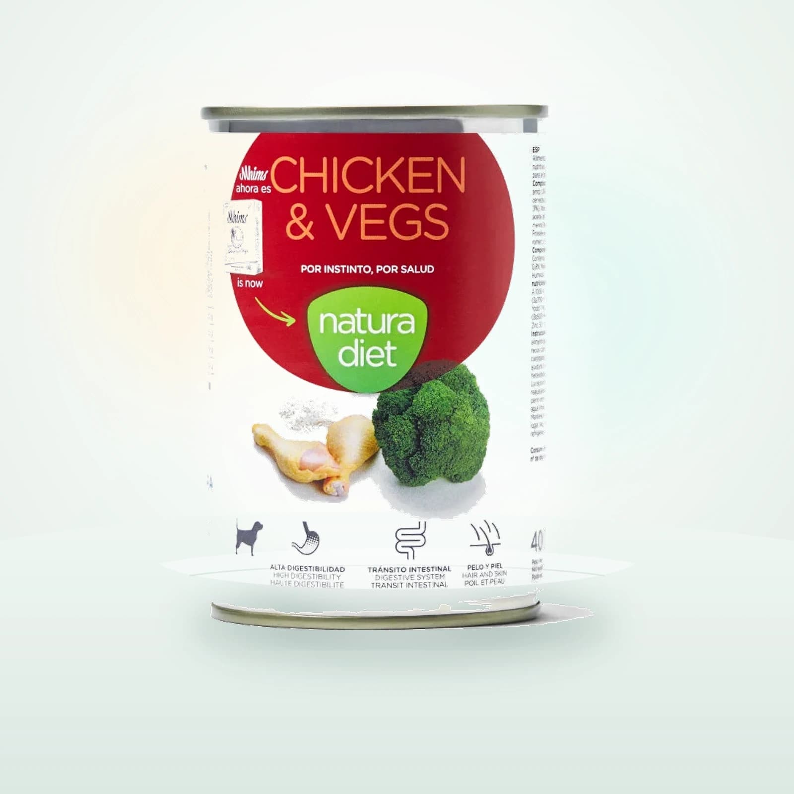 Natura Diet Pollo y Verduras latas