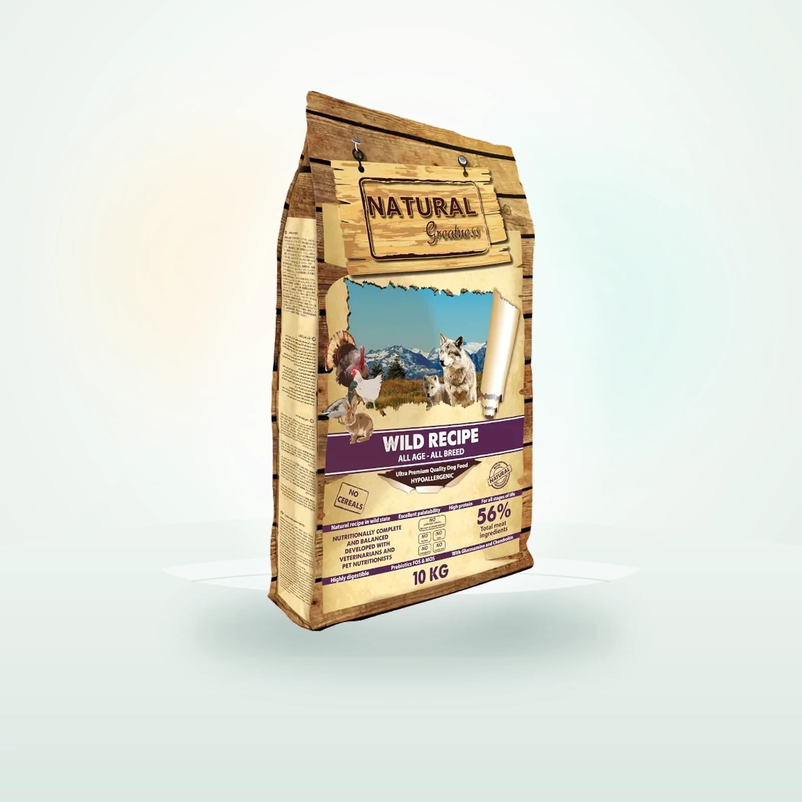 Natural Greatness Receta Salvaje pienso