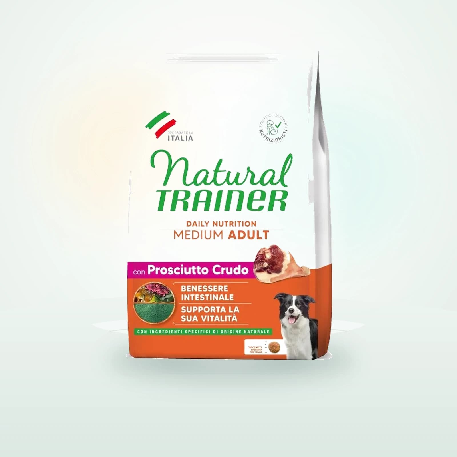 Natural Trainer Adult Medium Prosciutto Crudo