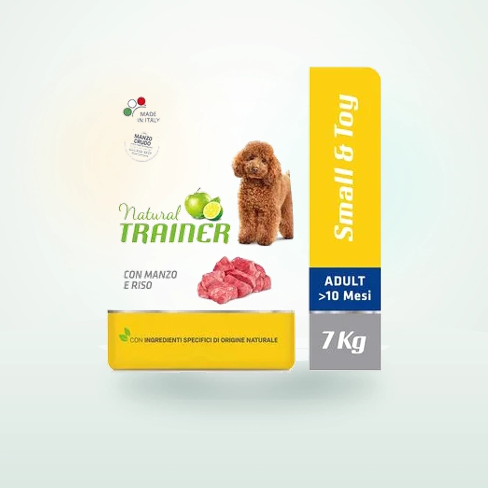 Natural Trainer Adult Mini med okse og ris