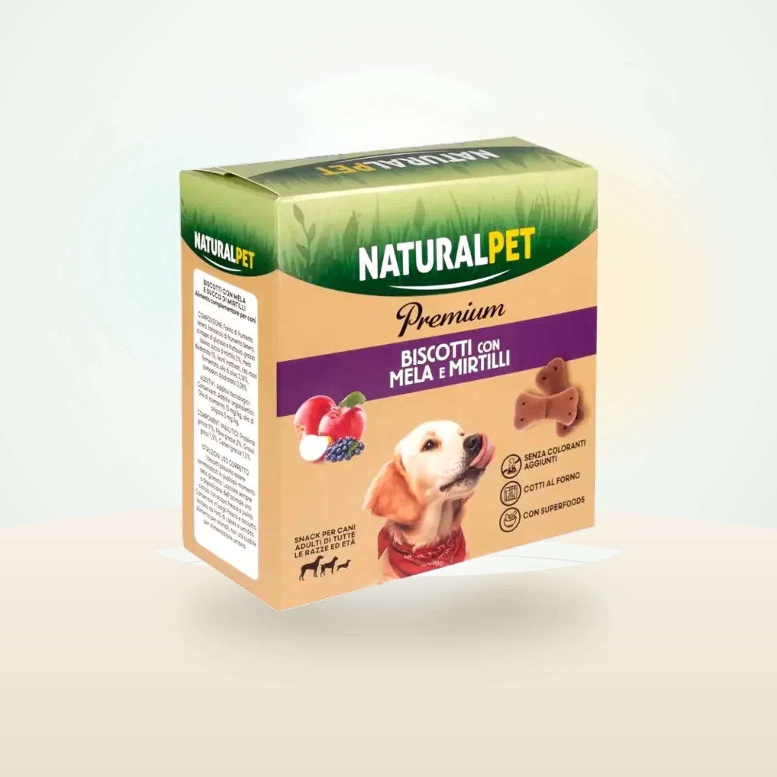 Naturalpet Premium biscotti All Breeds con Superfood