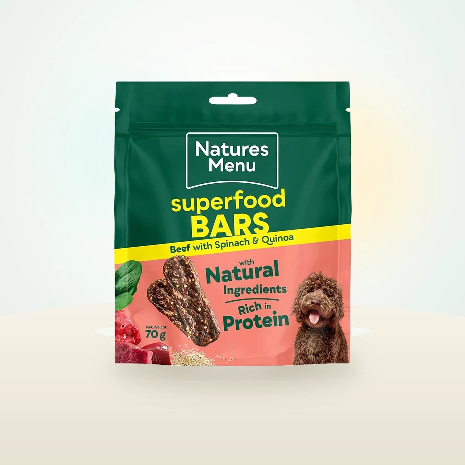 Nature's Menu Beef Superfood Snacks Dog Treats