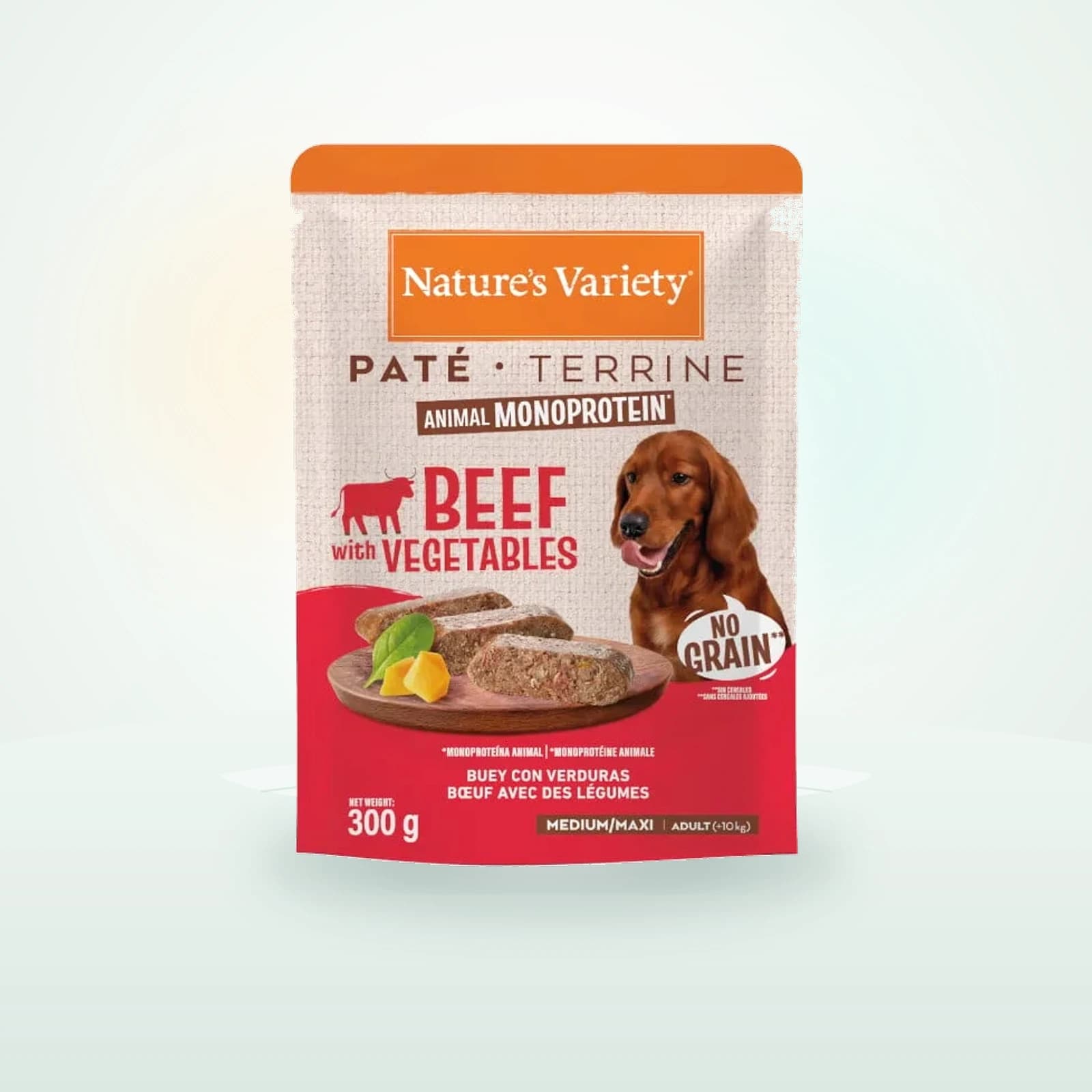 Nature's Variety Medium/Maxi Adult buey sobre