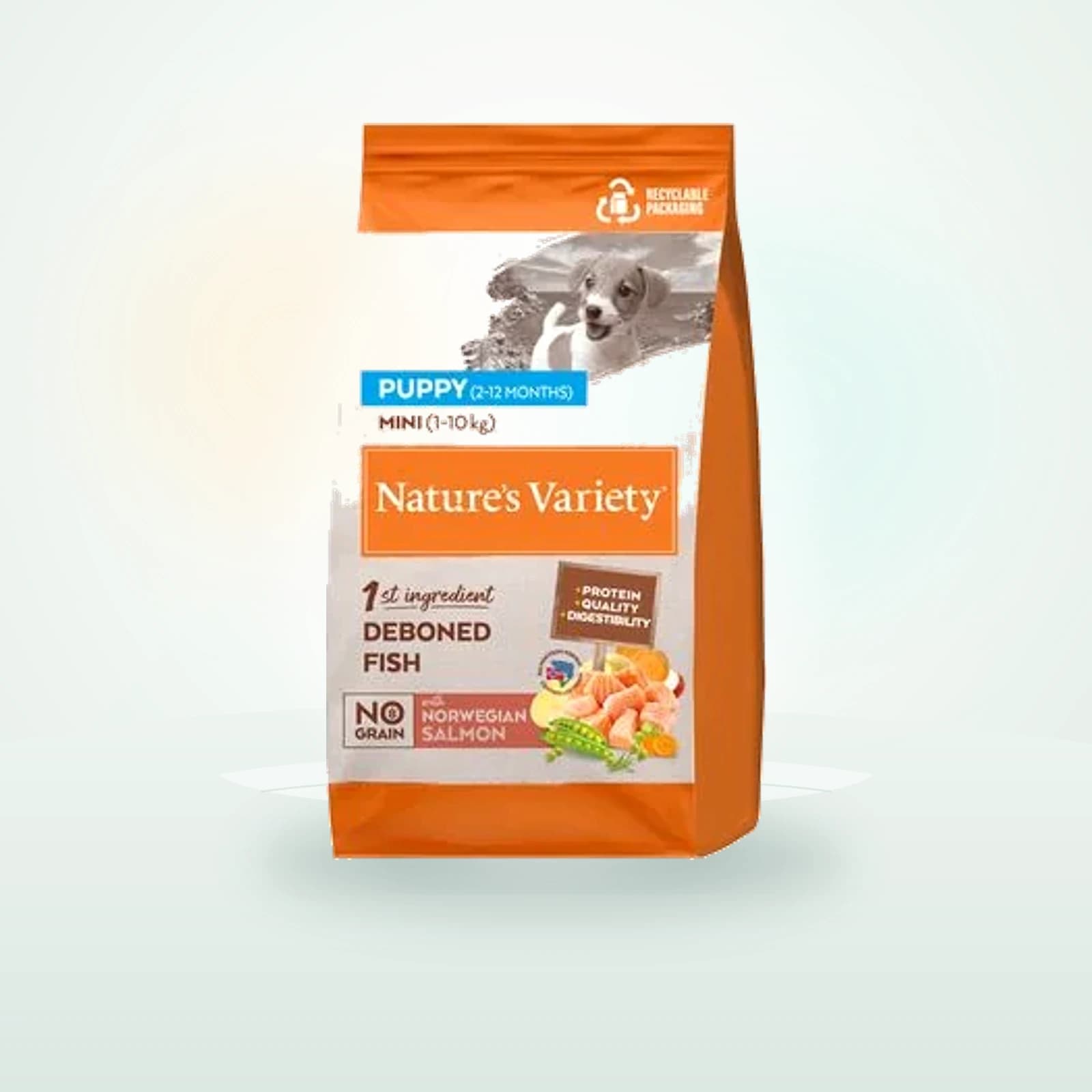Nature's Variety No Grain Mini Puppy Salmon
