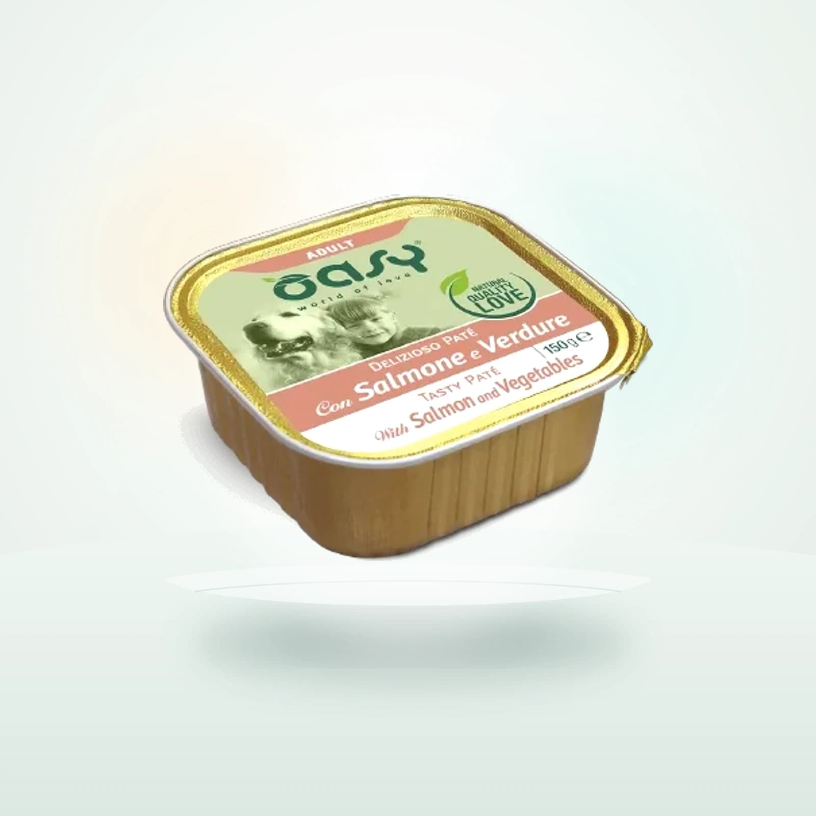 Oasy Adult con Salmone e Verdure