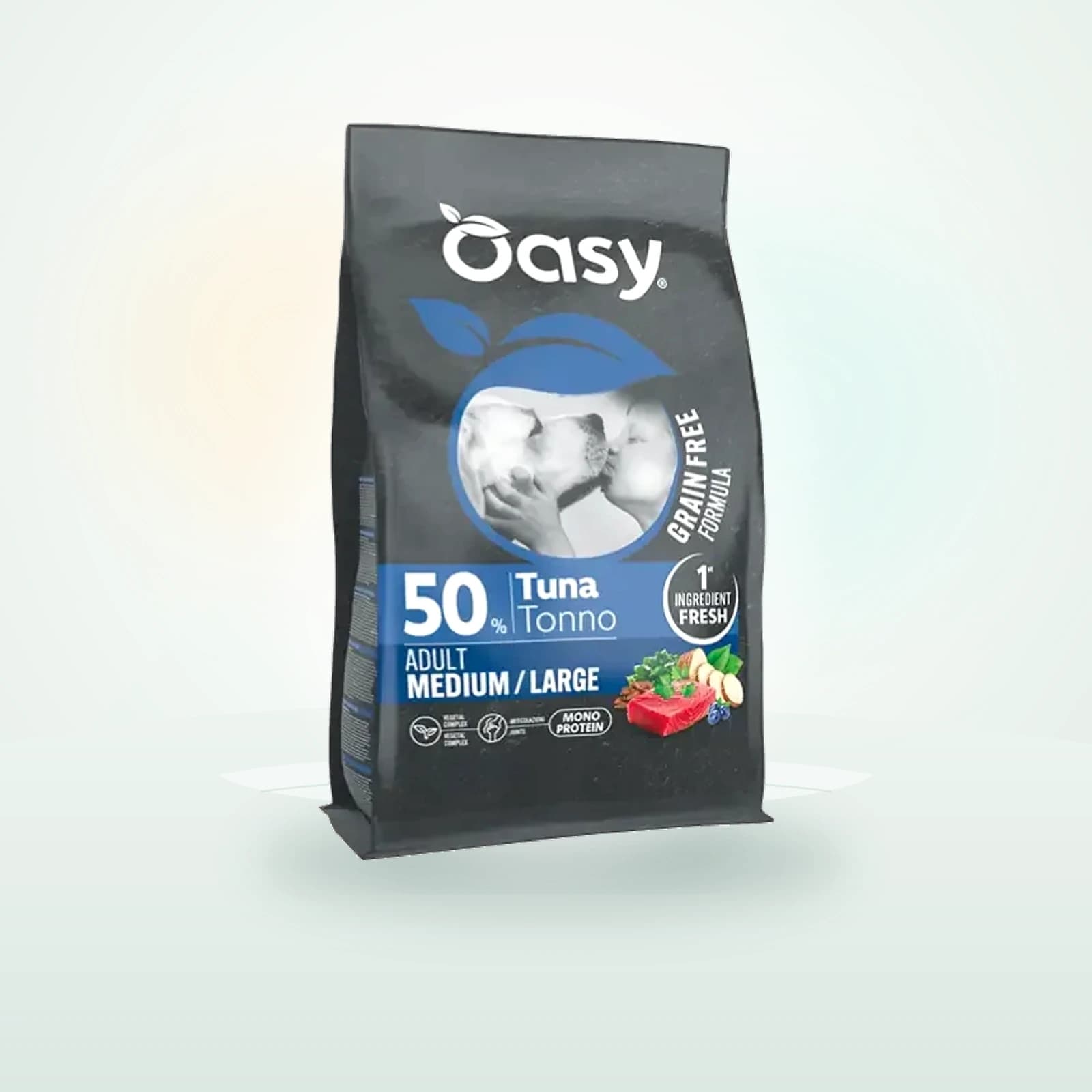 Oasy Grain Free formula Adult Medium/Large Tonno