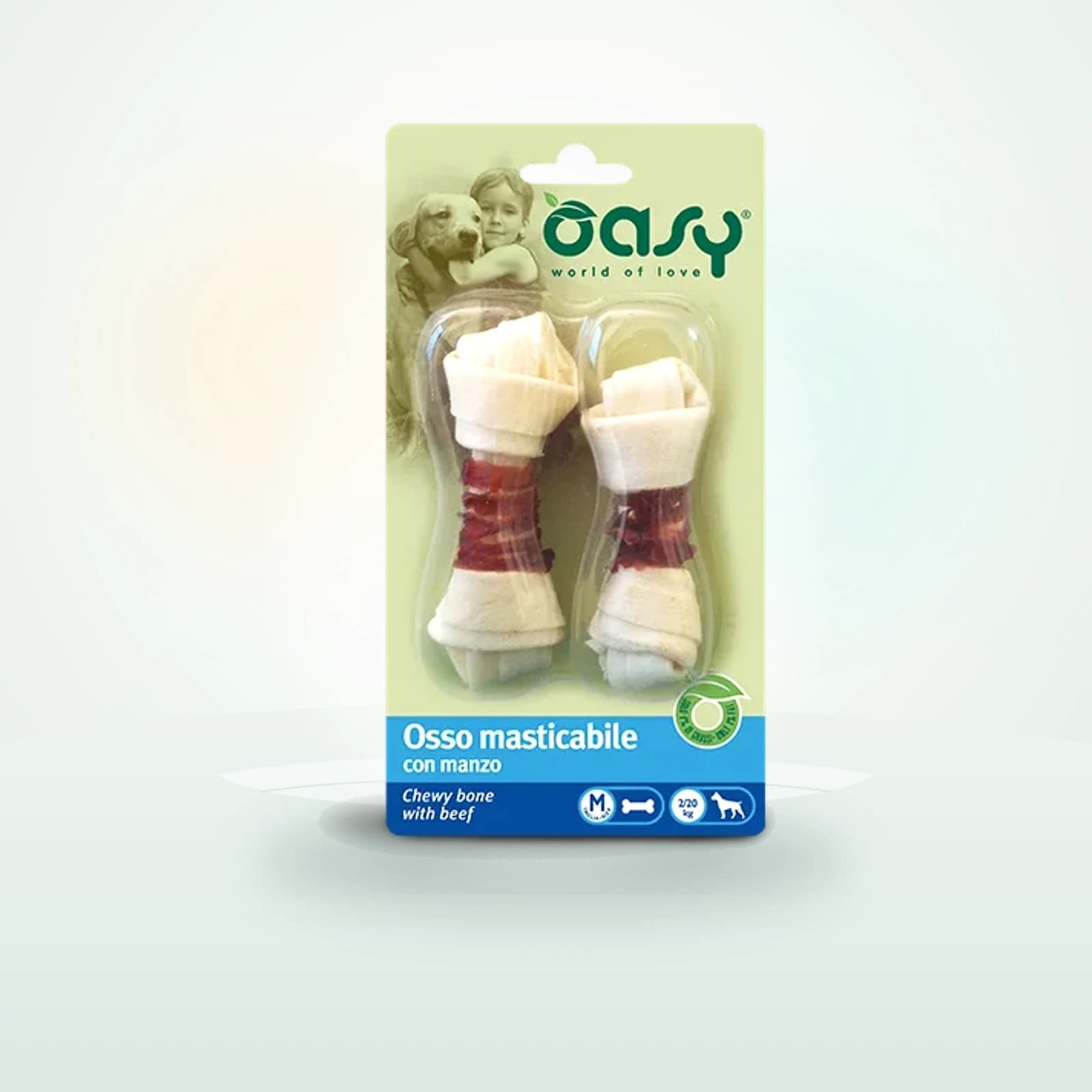 Oasy Osso masticabile con Manzo M