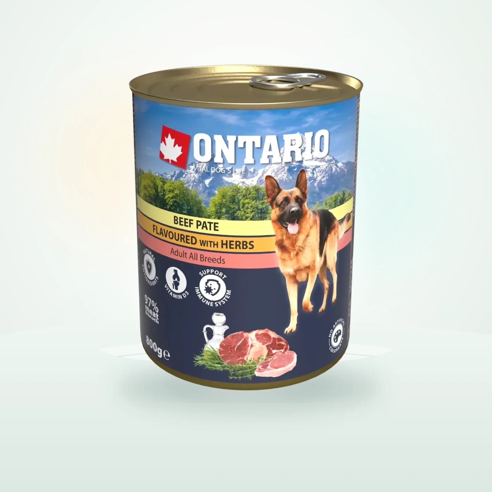 Ontario Beef Pate flavoured with Herbs