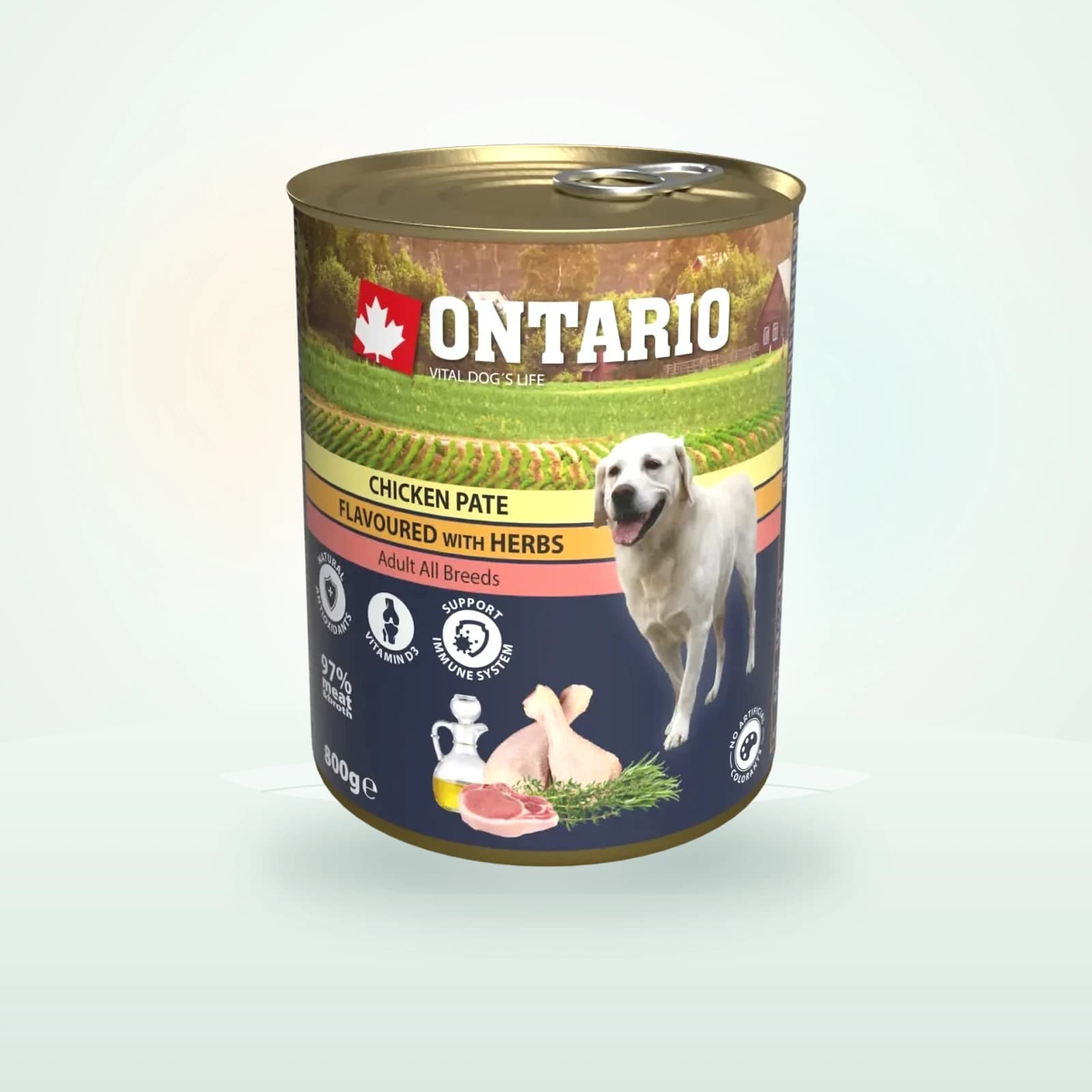 Ontario Chicken Pate Flavoured with Herbs