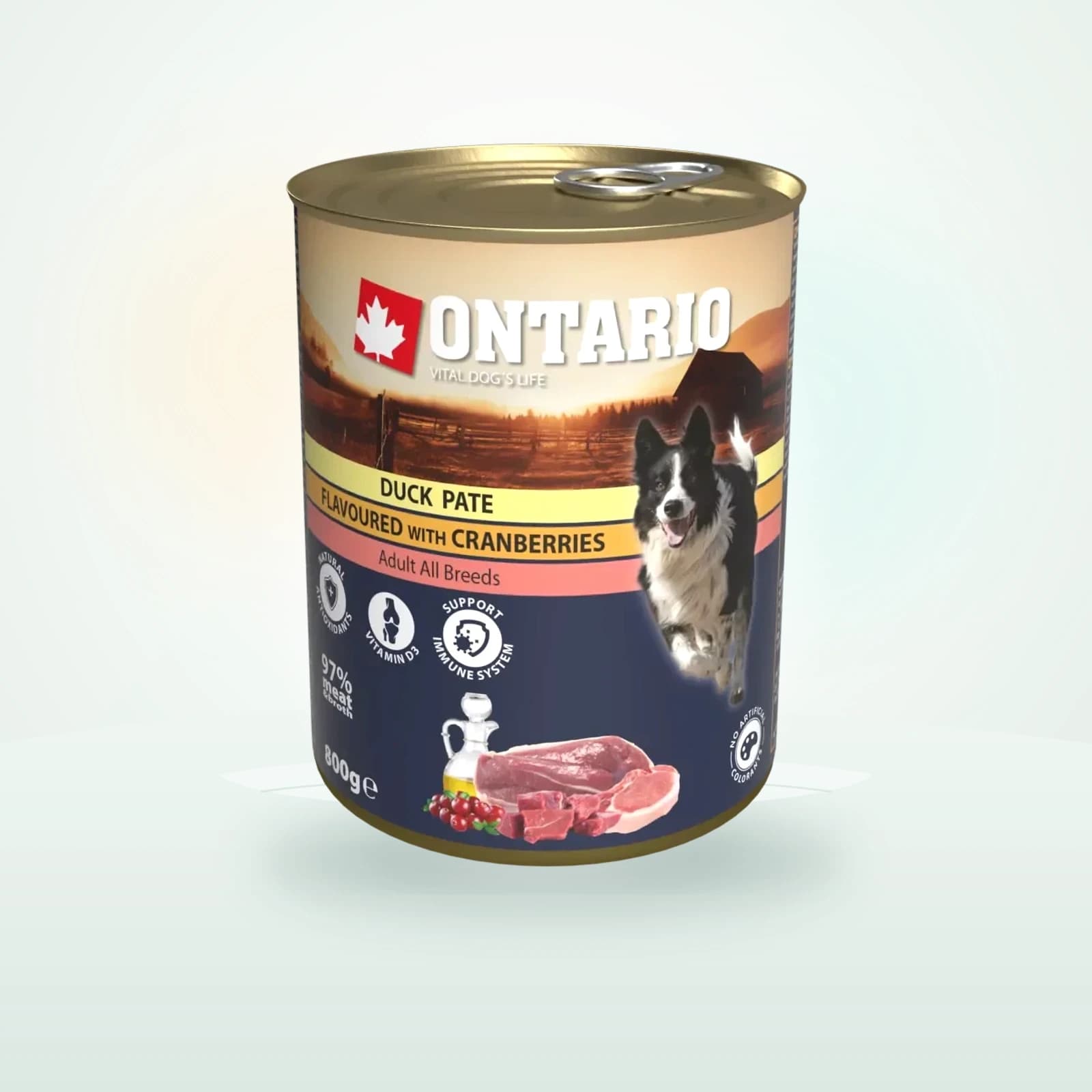 Ontario Duck Pate flavoured with Cranberries
