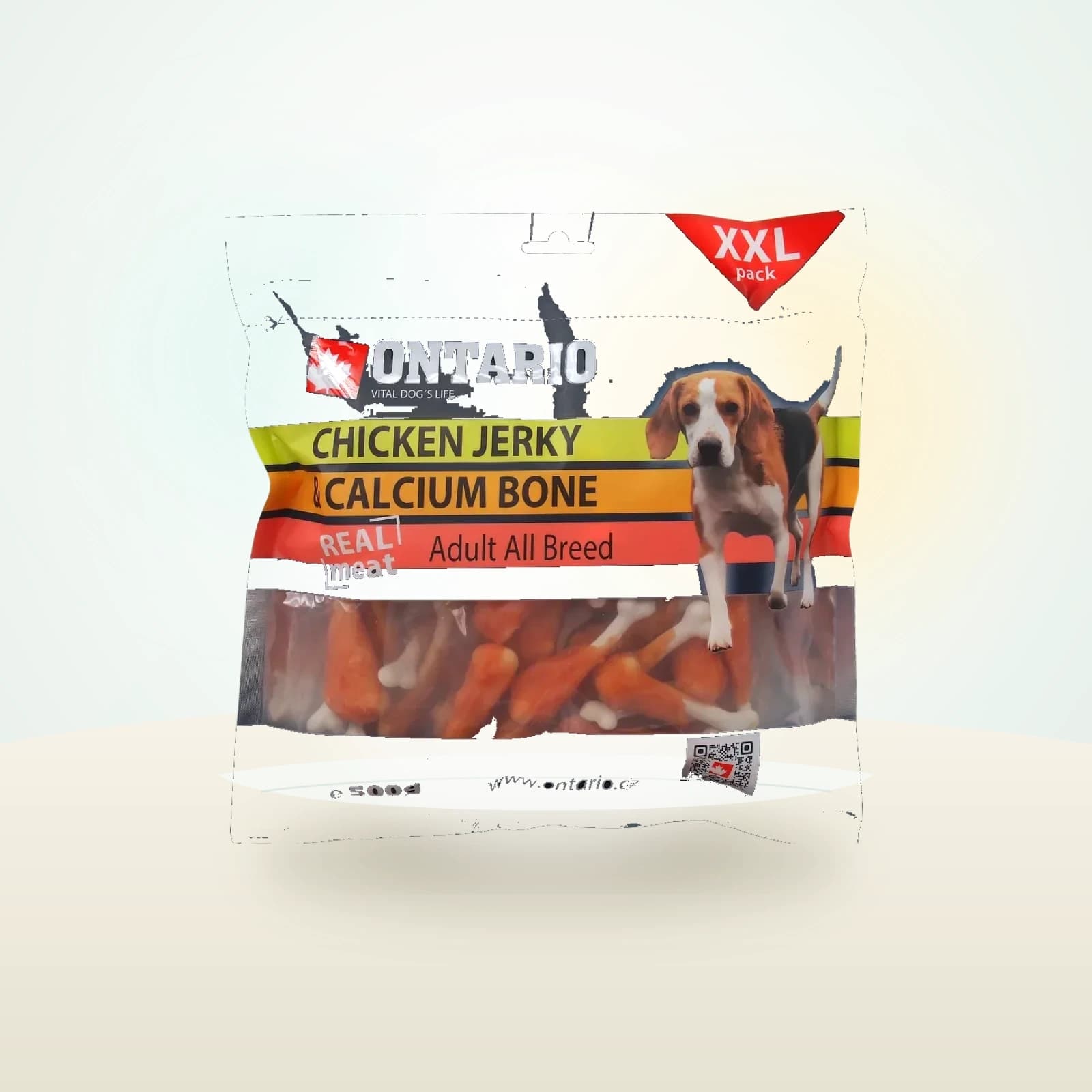Ontario Snack Chicken Jerky + Calcium