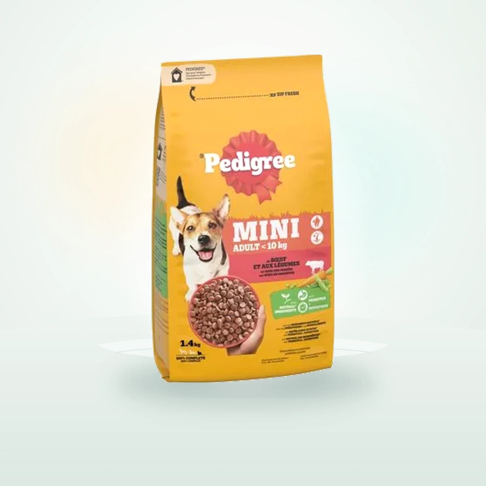 Pedigree Mini Adult con vacuno y verduras