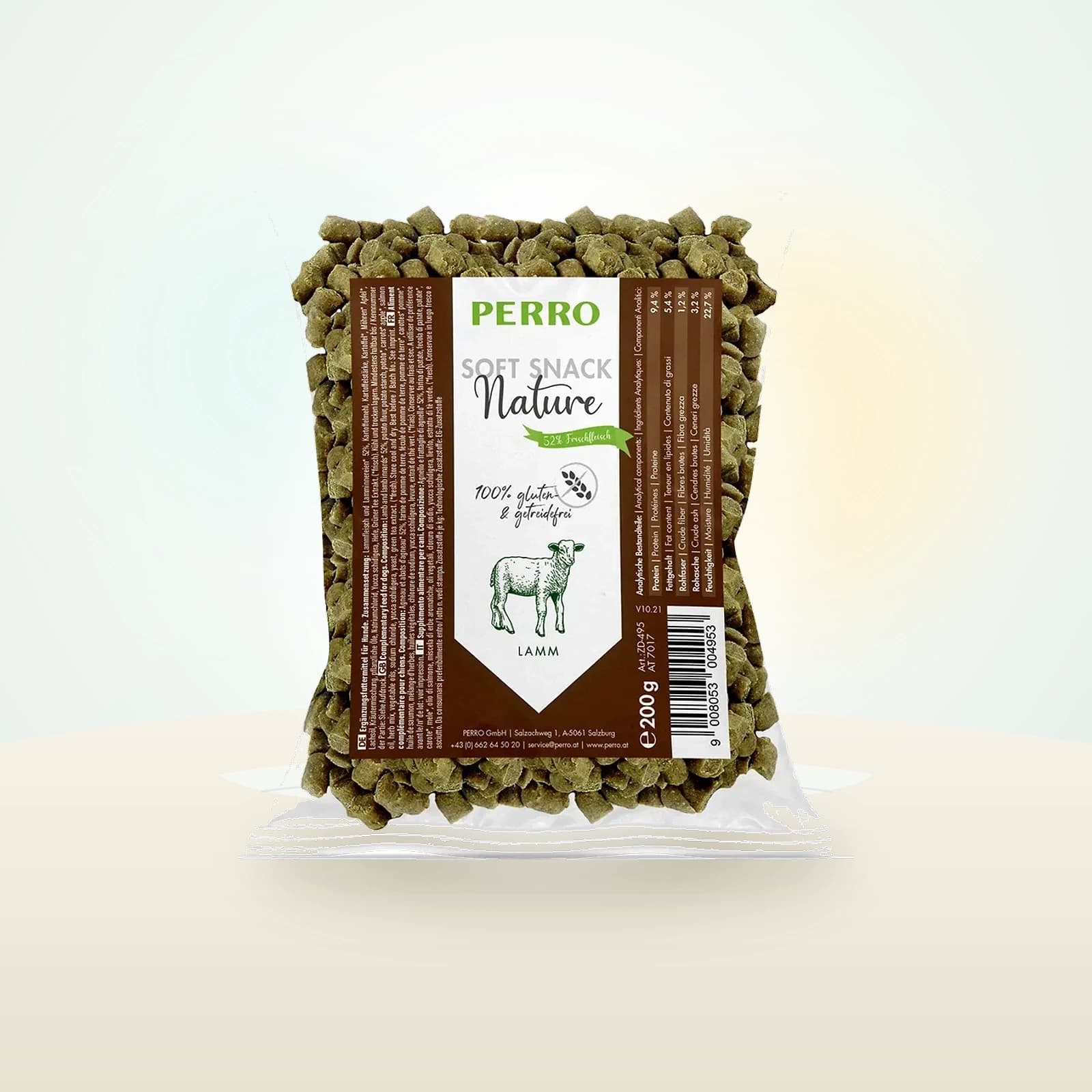 PERRO Soft Snack Nature Lamm