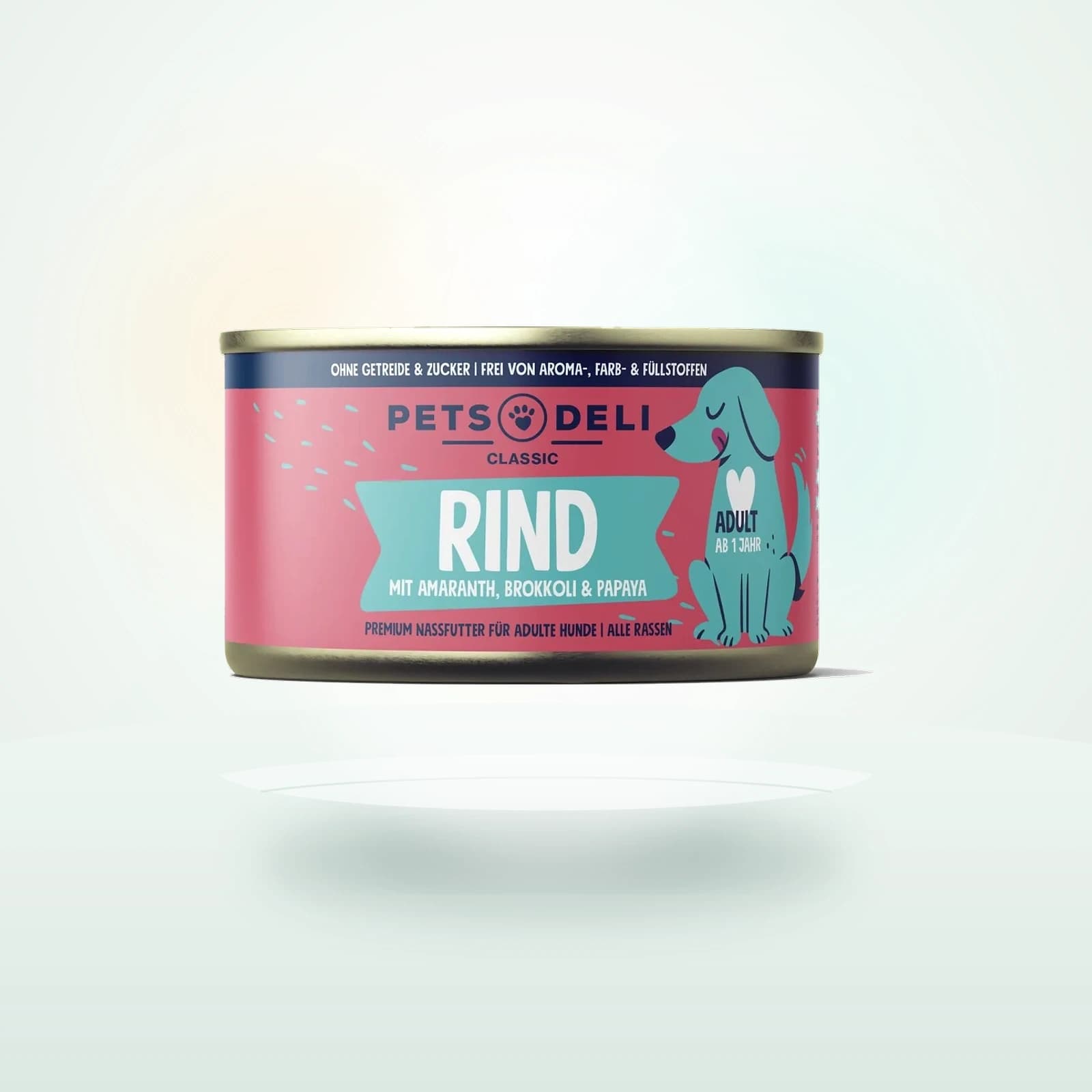 Pets Deli Nassfutter Hund, Rind mit Brokkoli