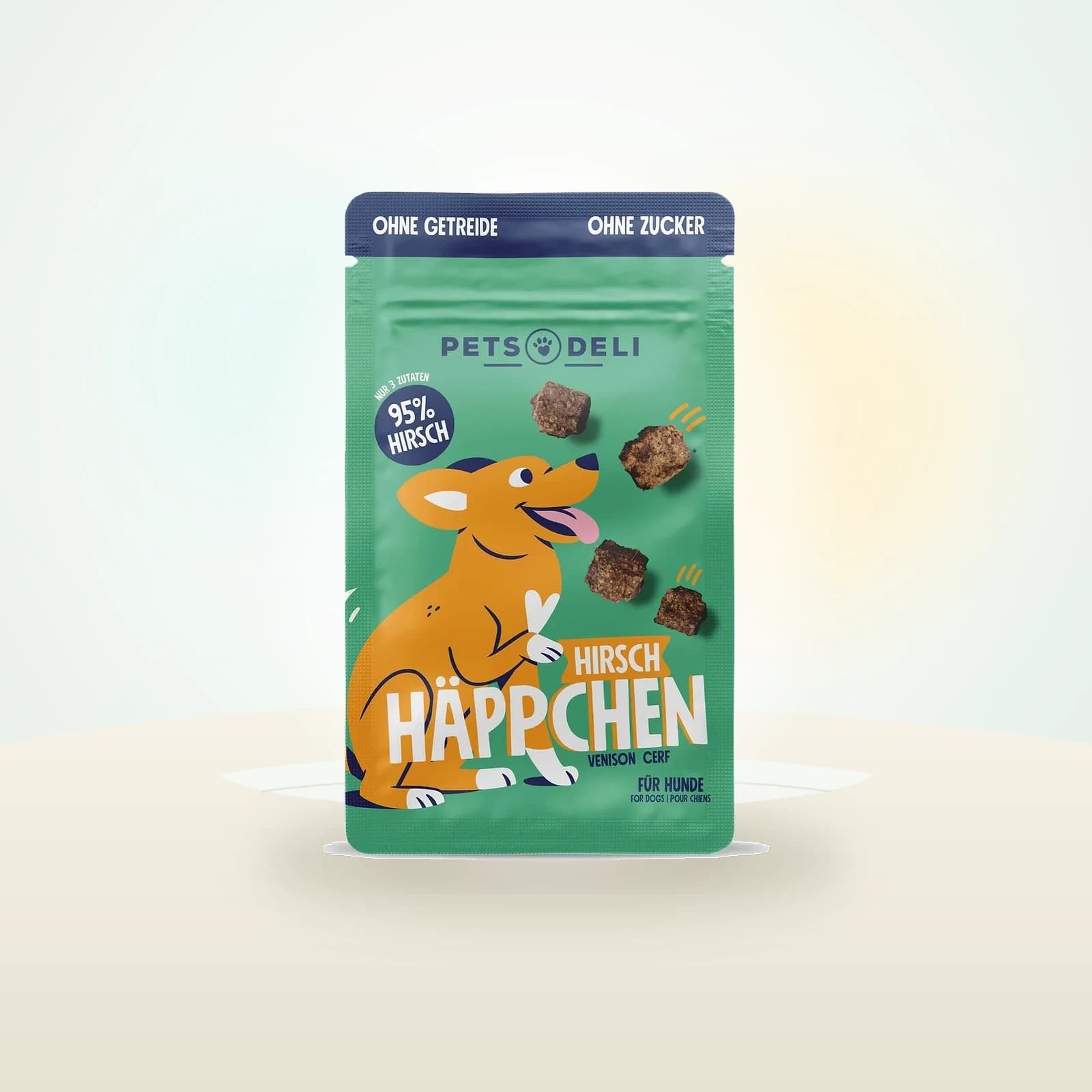 Pets Deli Snack "Häppchen" Hirsch