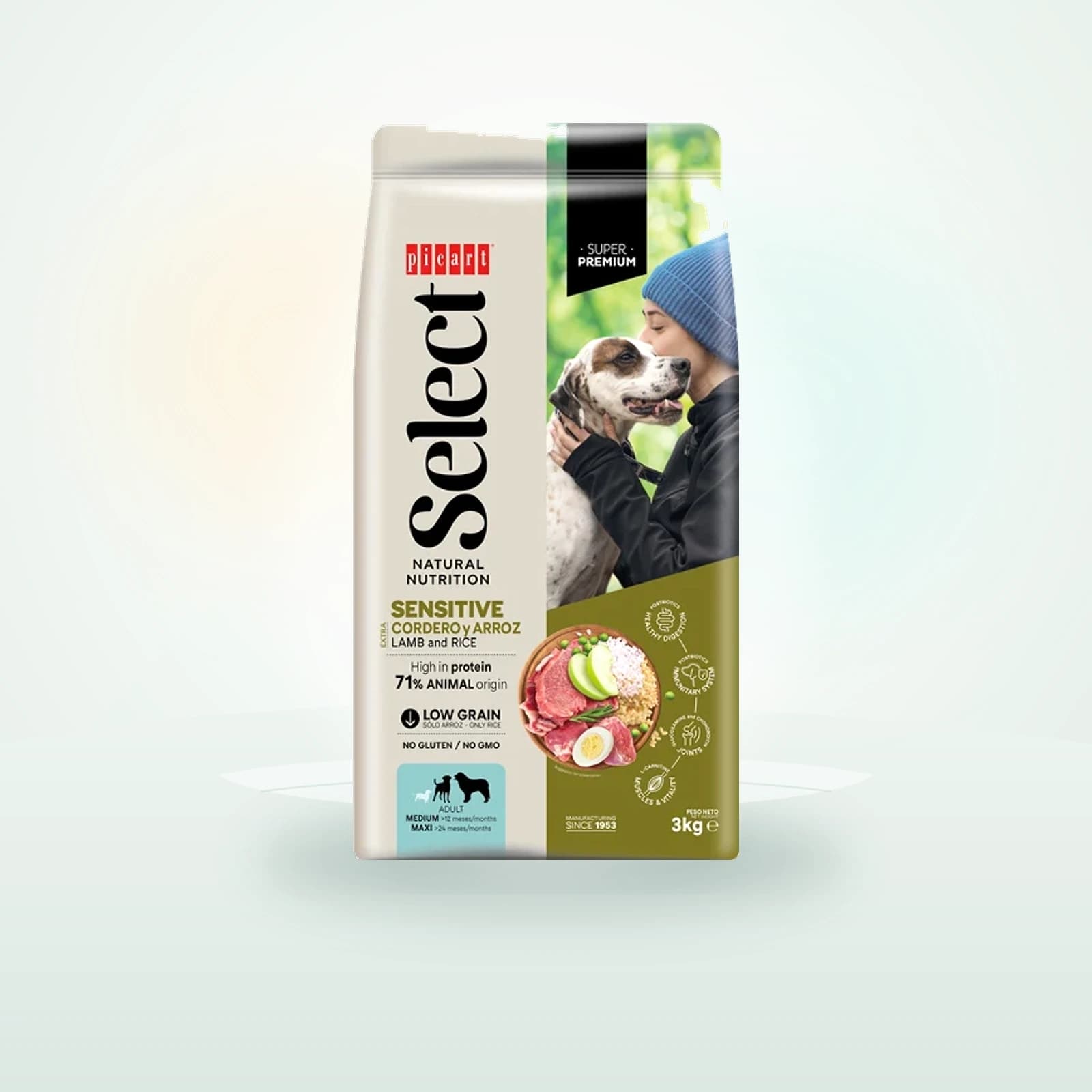 Picart Select ADULT SENSITIVE with Extra Lamb and Rice