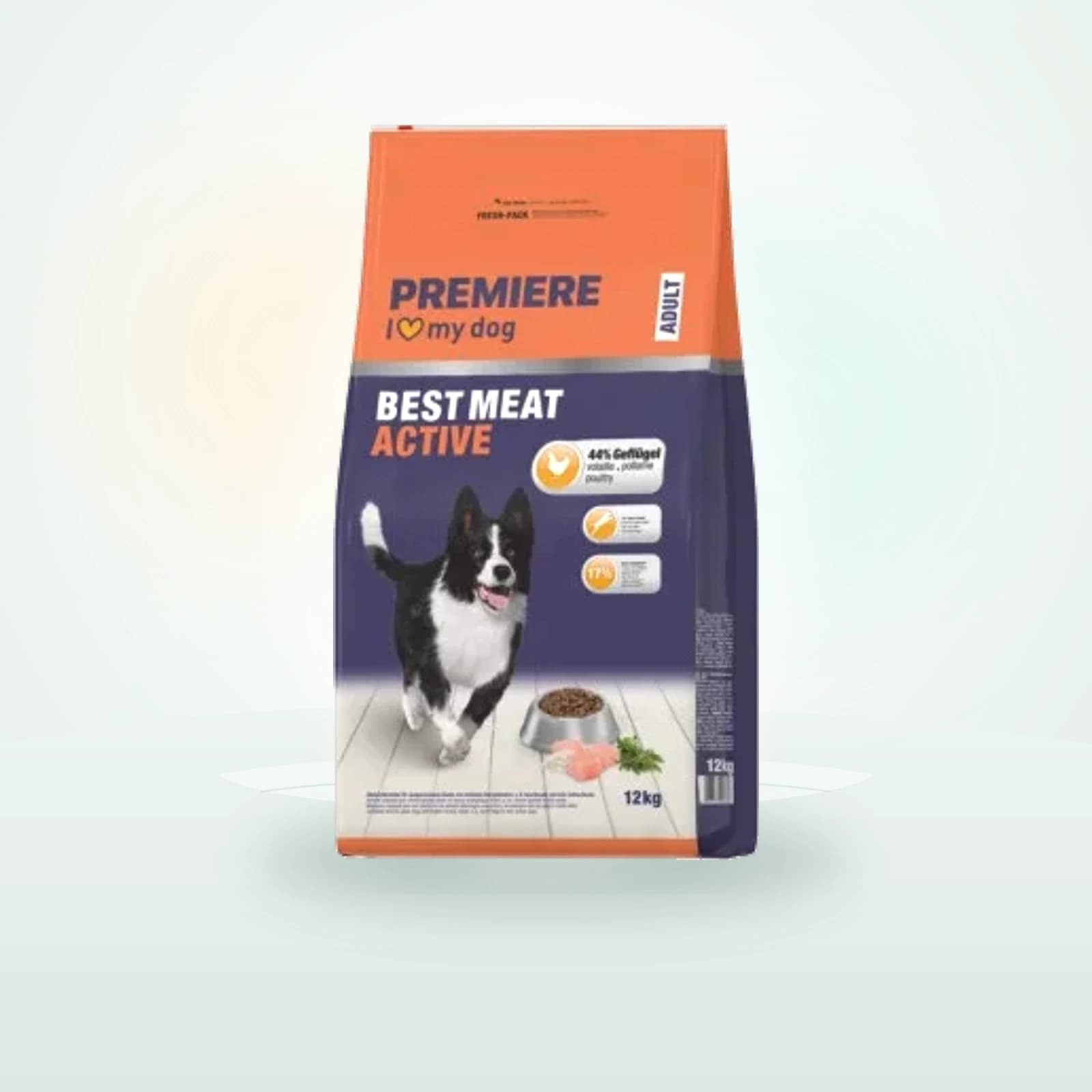 PREMIERE Best Meat Trockenfutter Hund Adult Active