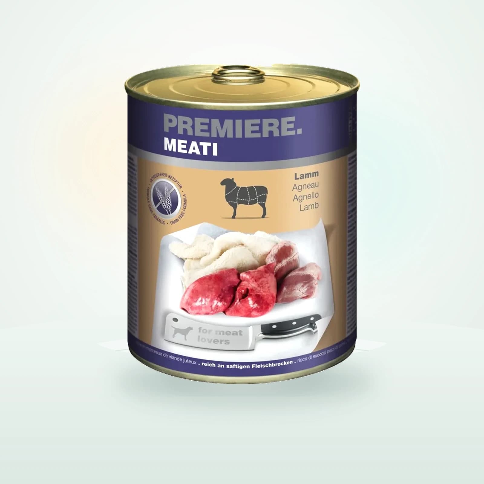 PREMIERE Meati Nassfutter Hund, Adult, Lamm