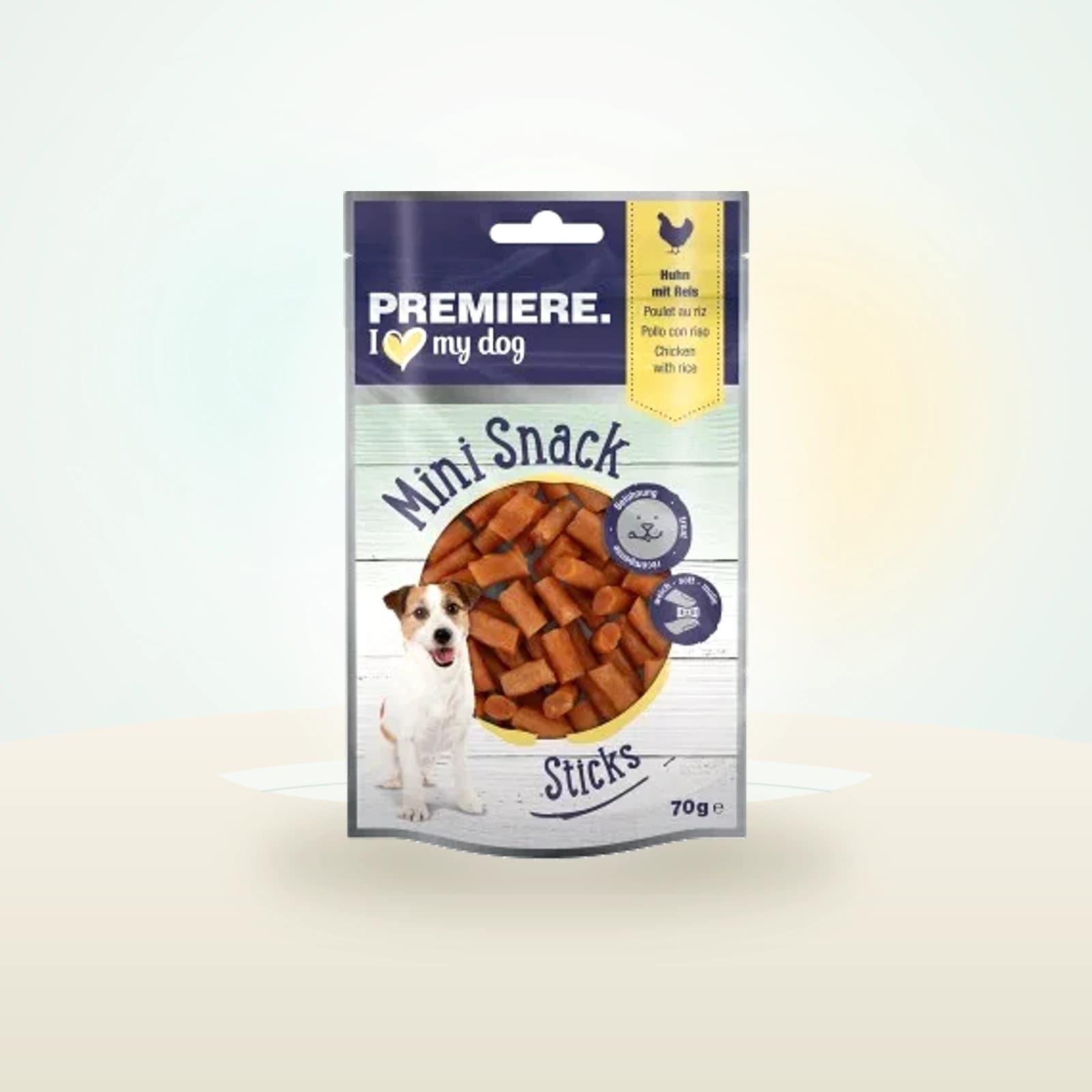 PREMIERE Mini Snack Sticks Huhn mit Reis