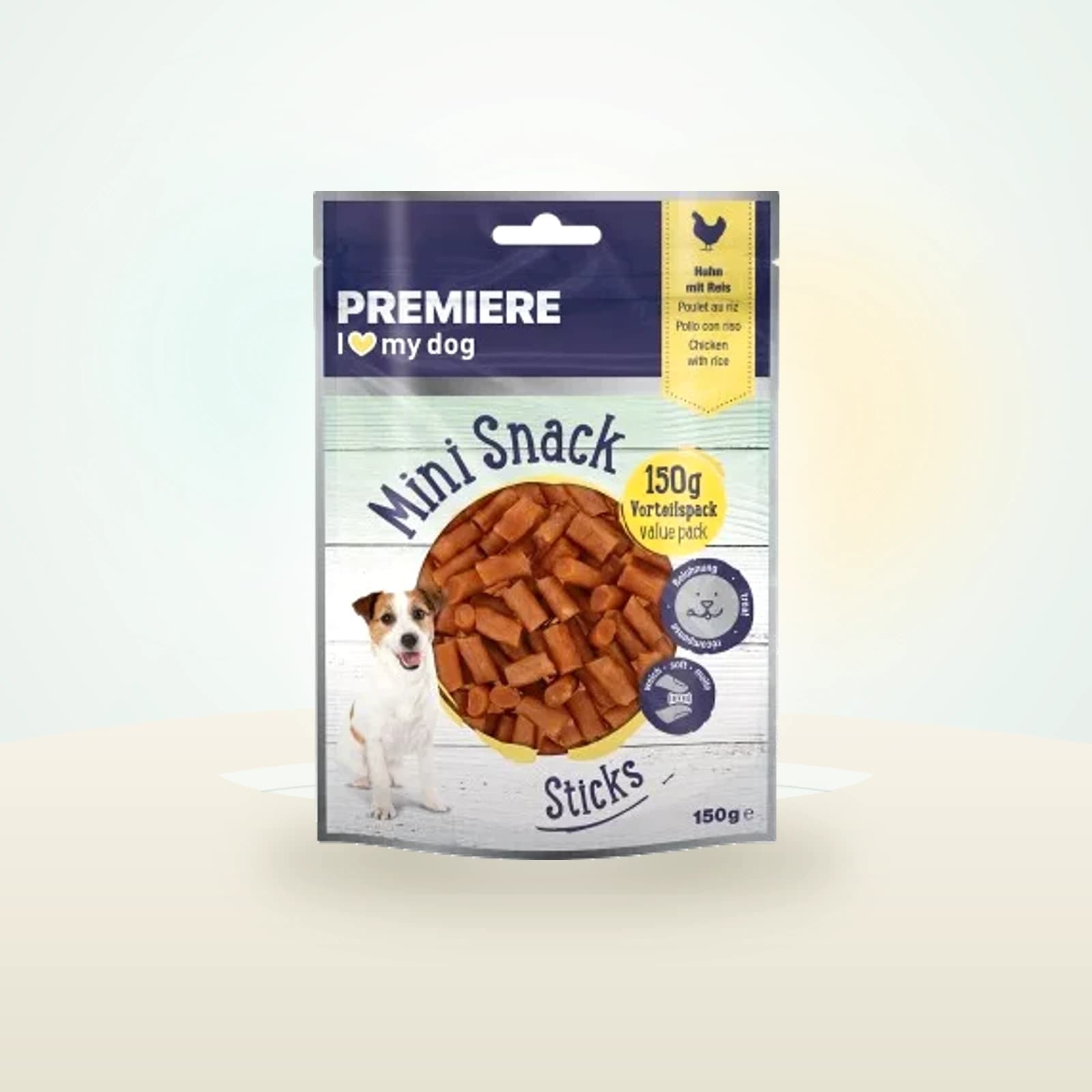 PREMIERE Mini Snack Sticks Huhn mit Reis Vorteilspack