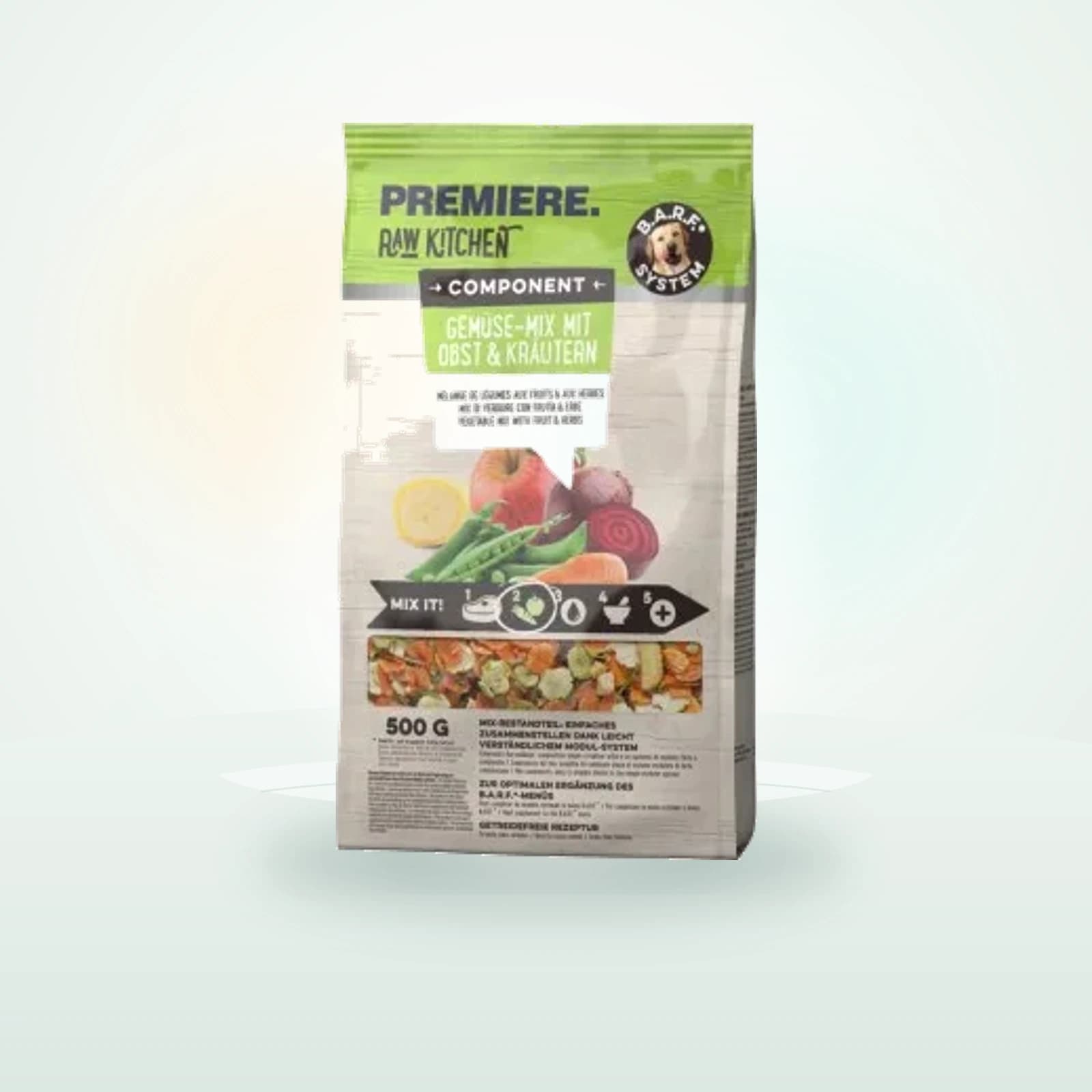 PREMIERE RAW KITCHEN Gemüse-Mix mit Obst & Kräutern