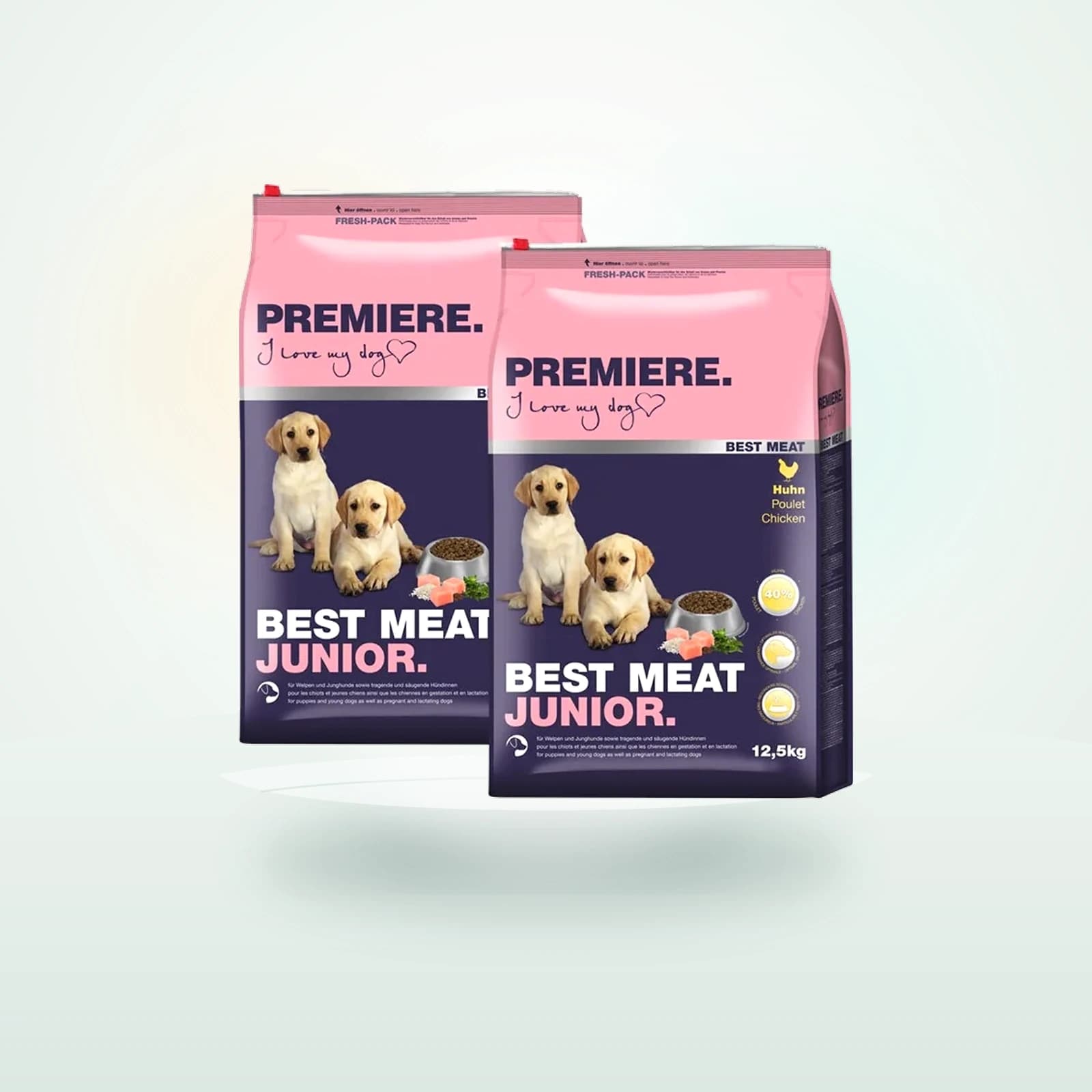 PREMIERE Trockenfutter Hund Best Meat Junior Geflügel