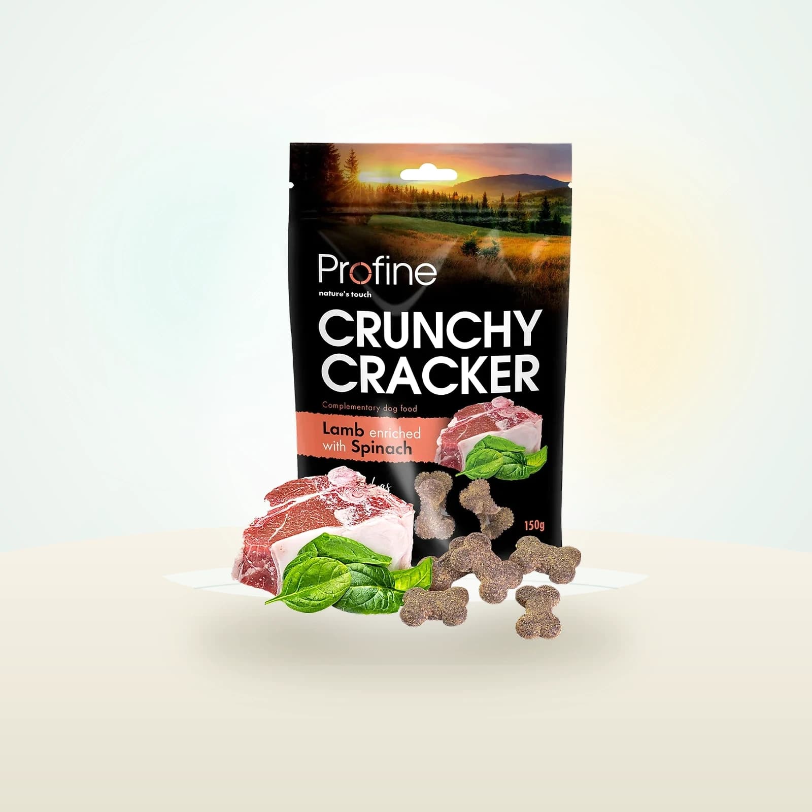 Profine Crunchy Crackers - Lamb with Spinach