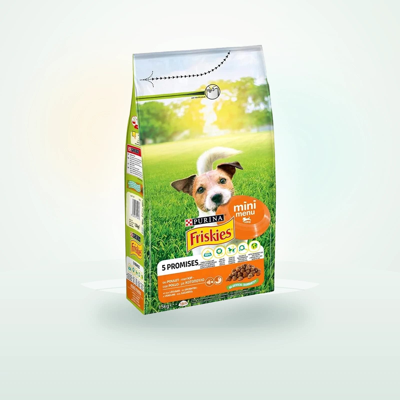 Purina FRISKIES Mini s kuřecím a zeleninou
