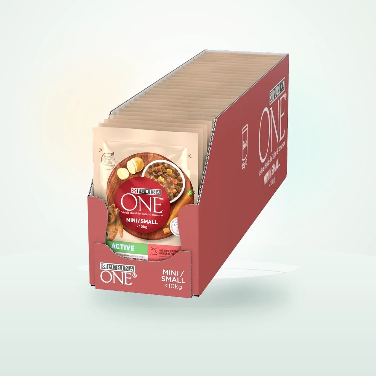Purina ONE Mini Active bœuf et carottes