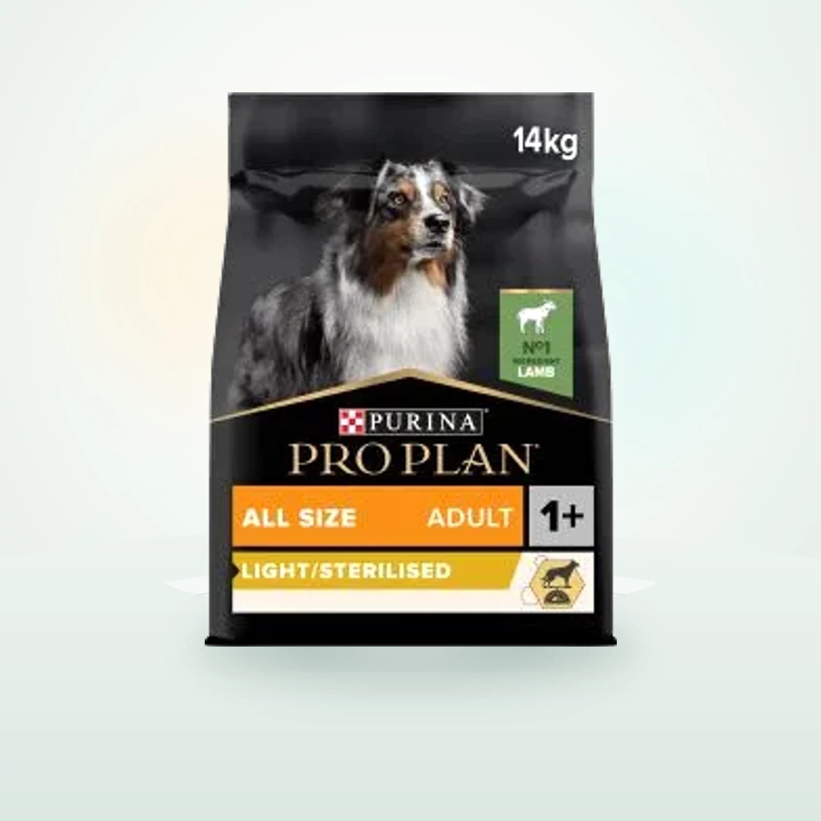 Purina Pro Plan Light Sterilised Croquettes à L'agneau