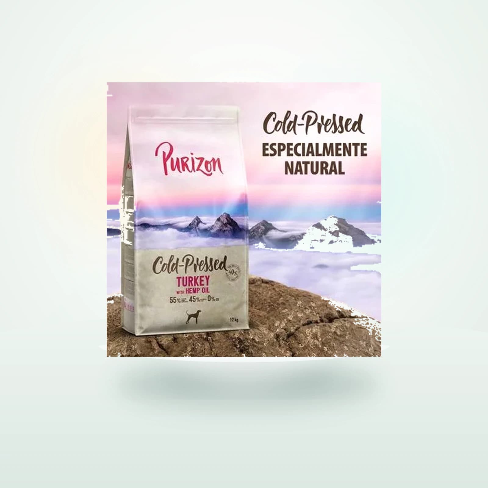 Purizon Cold Pressed pavo con aceite de cáñamo