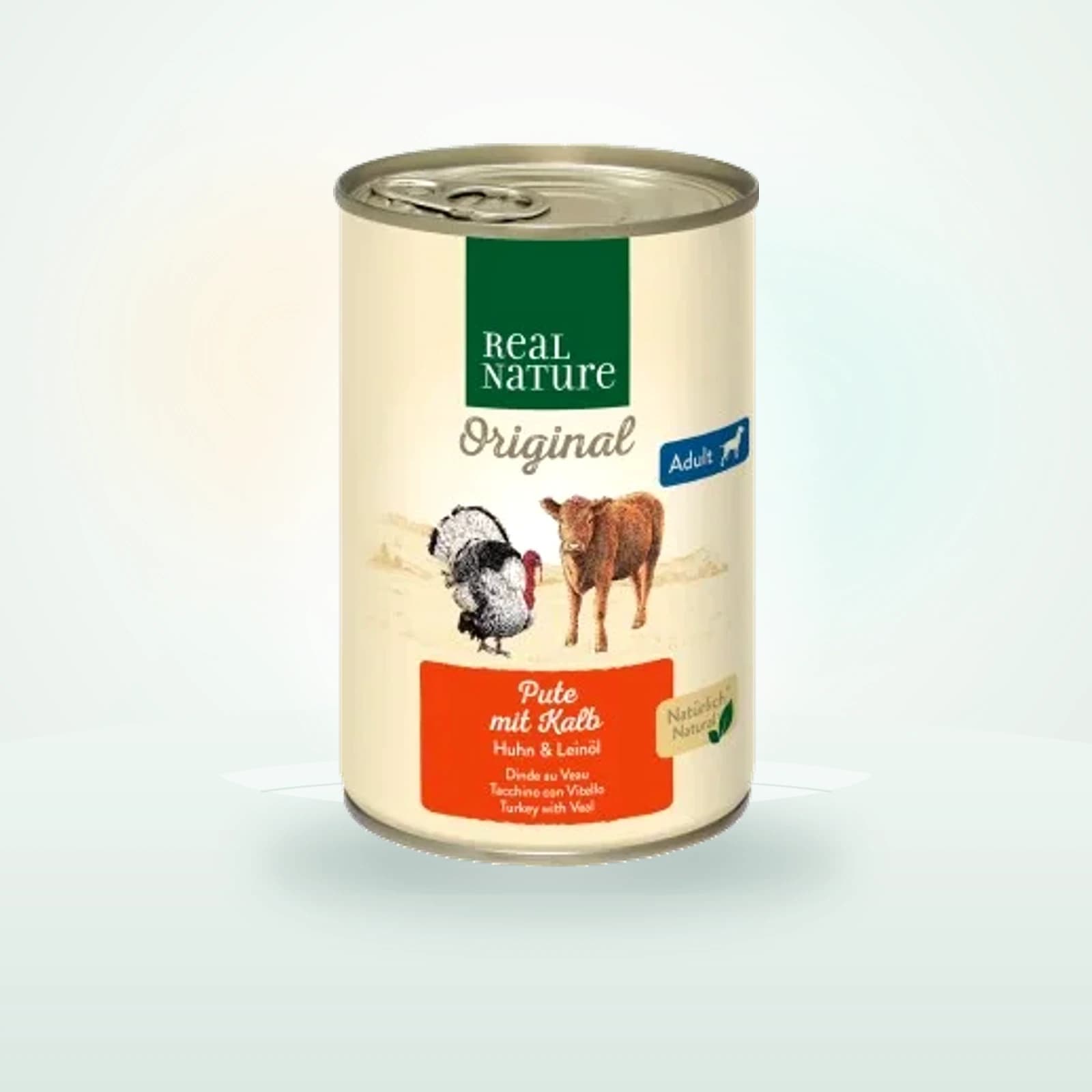 Real Nature Adult Dinde au veau